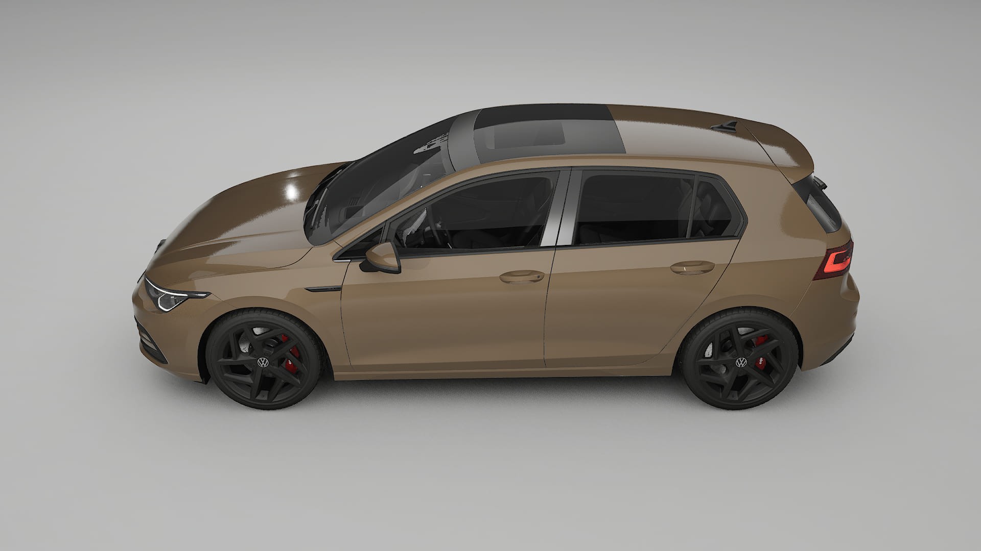 VW Golf Mk8 TPU Paint Protection Film | SAHARA Color Change PPF Full Pre-Cut Kit