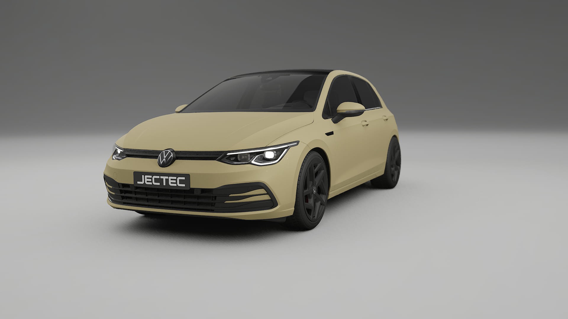 VW Golf Mk8 TPU Paint Protection Film | SAND Color Change PPF Full Pre-Cut Kit