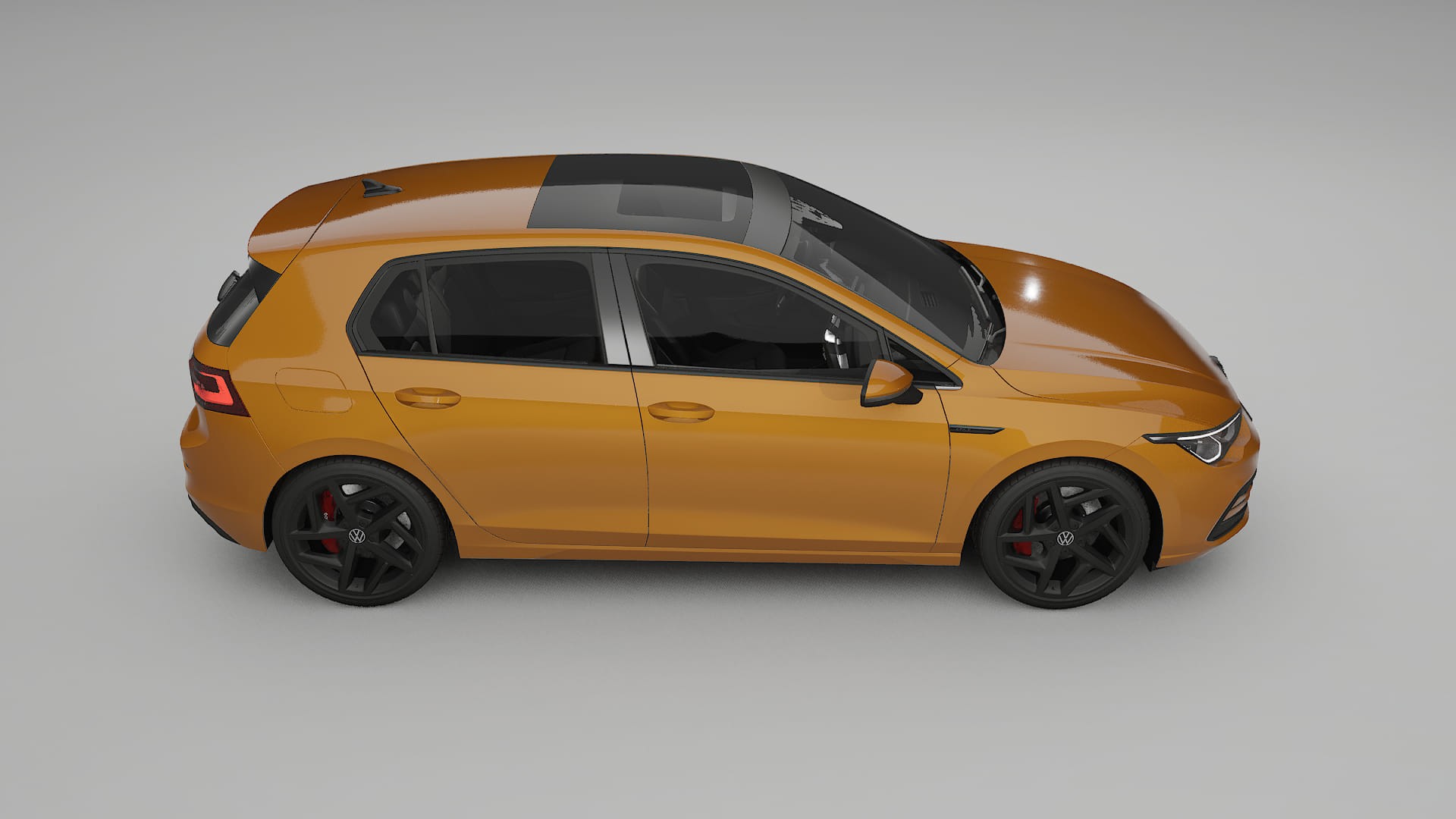 VW Golf Mk8 TPU Paint Protection Film | DAISY Color Change PPF Full Pre-Cut Kit