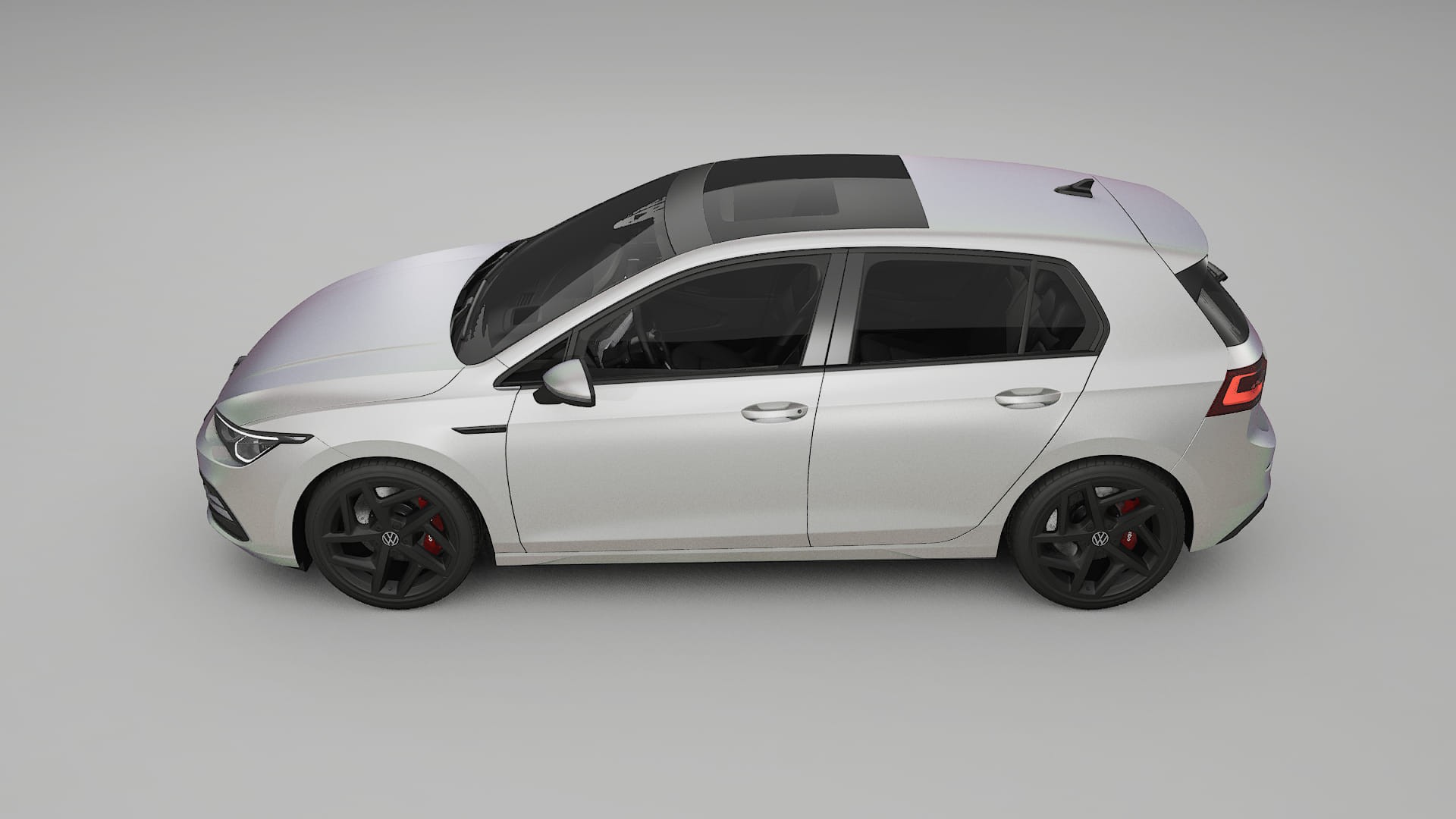VW Golf Mk8 TPU Paint Protection Film | NEBULA Color Change PPF Full Pre-Cut Kit