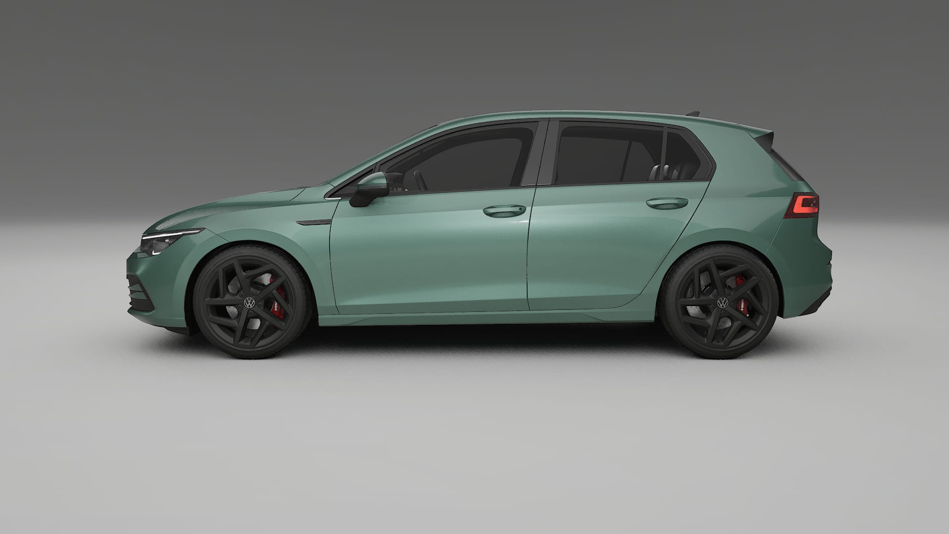 VW Golf Mk8 TPU Paint Protection Film | EVERGREEN Color Change PPF Full Pre-Cut Kit