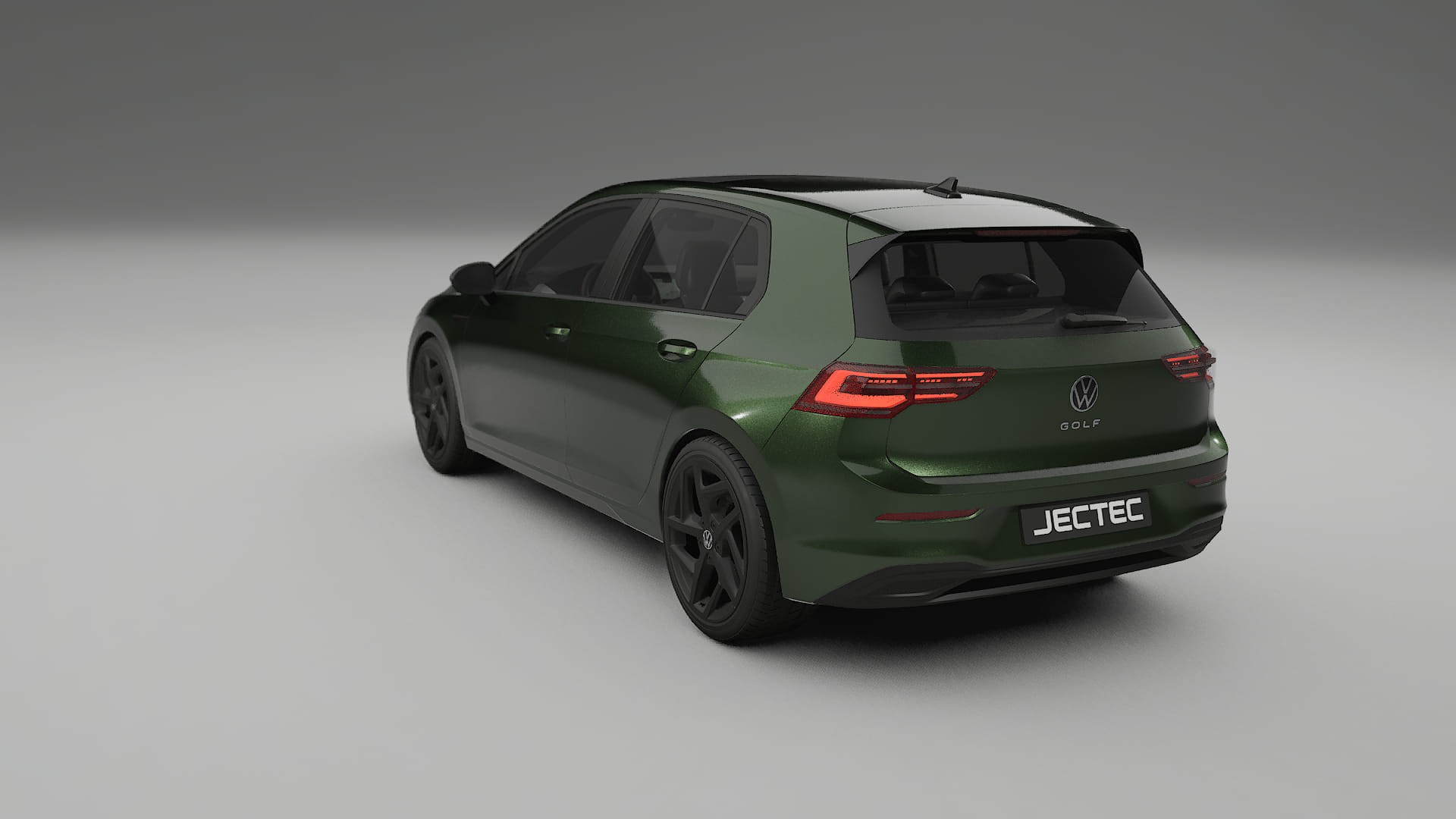 VW Golf Mk8 TPU Paint Protection Film | LAGOON Color Change PPF Full Pre-Cut Kit