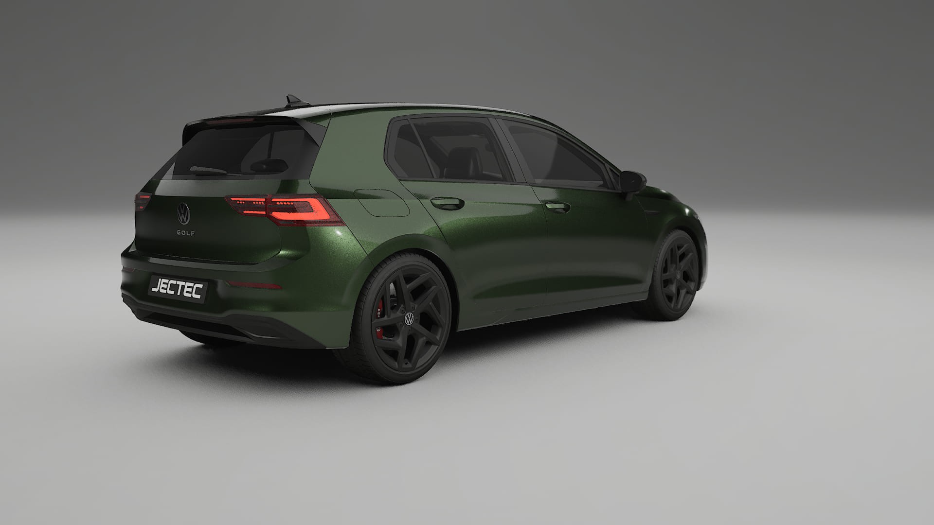 VW Golf Mk8 TPU Paint Protection Film | LAGOON Color Change PPF Full Pre-Cut Kit