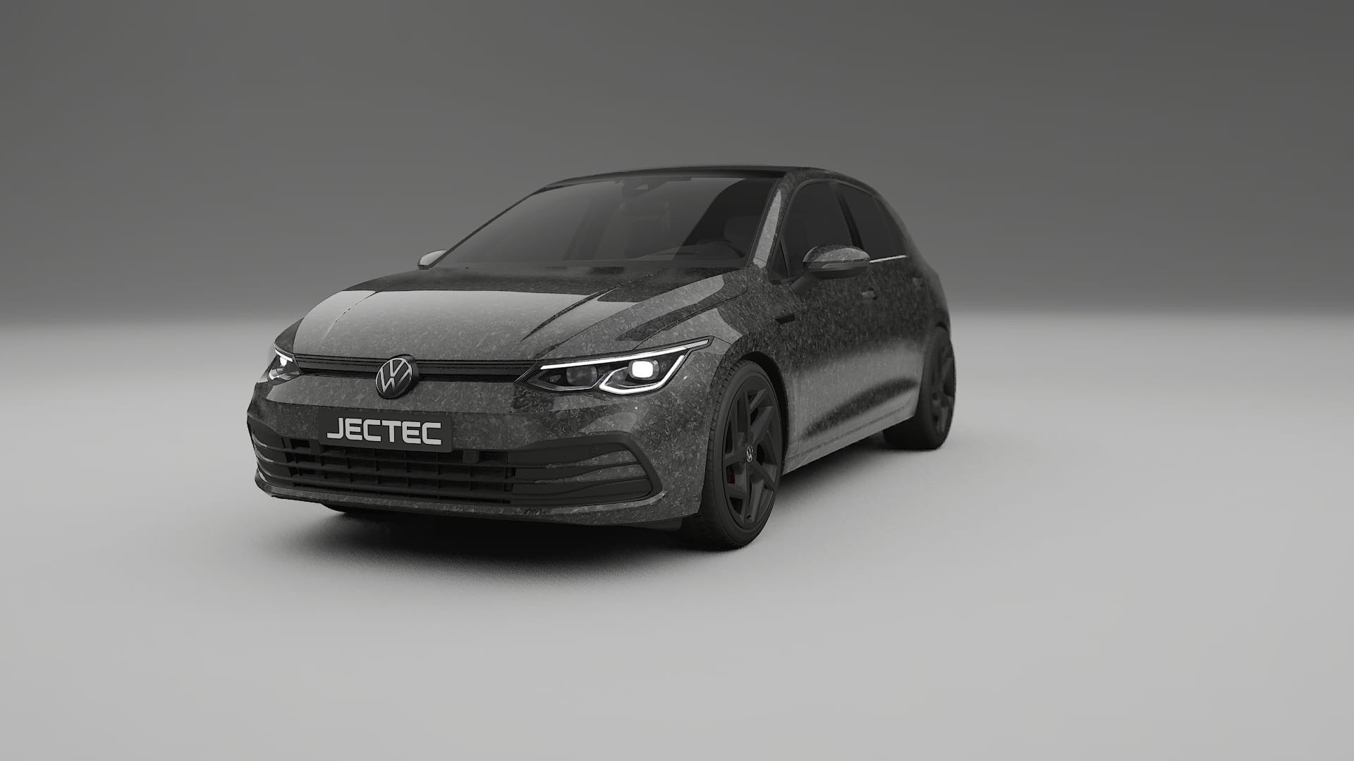 VW Golf Mk8 TPU Paint Protection Film | FORGED S Color Change PPF Full Pre-Cut Kit 2