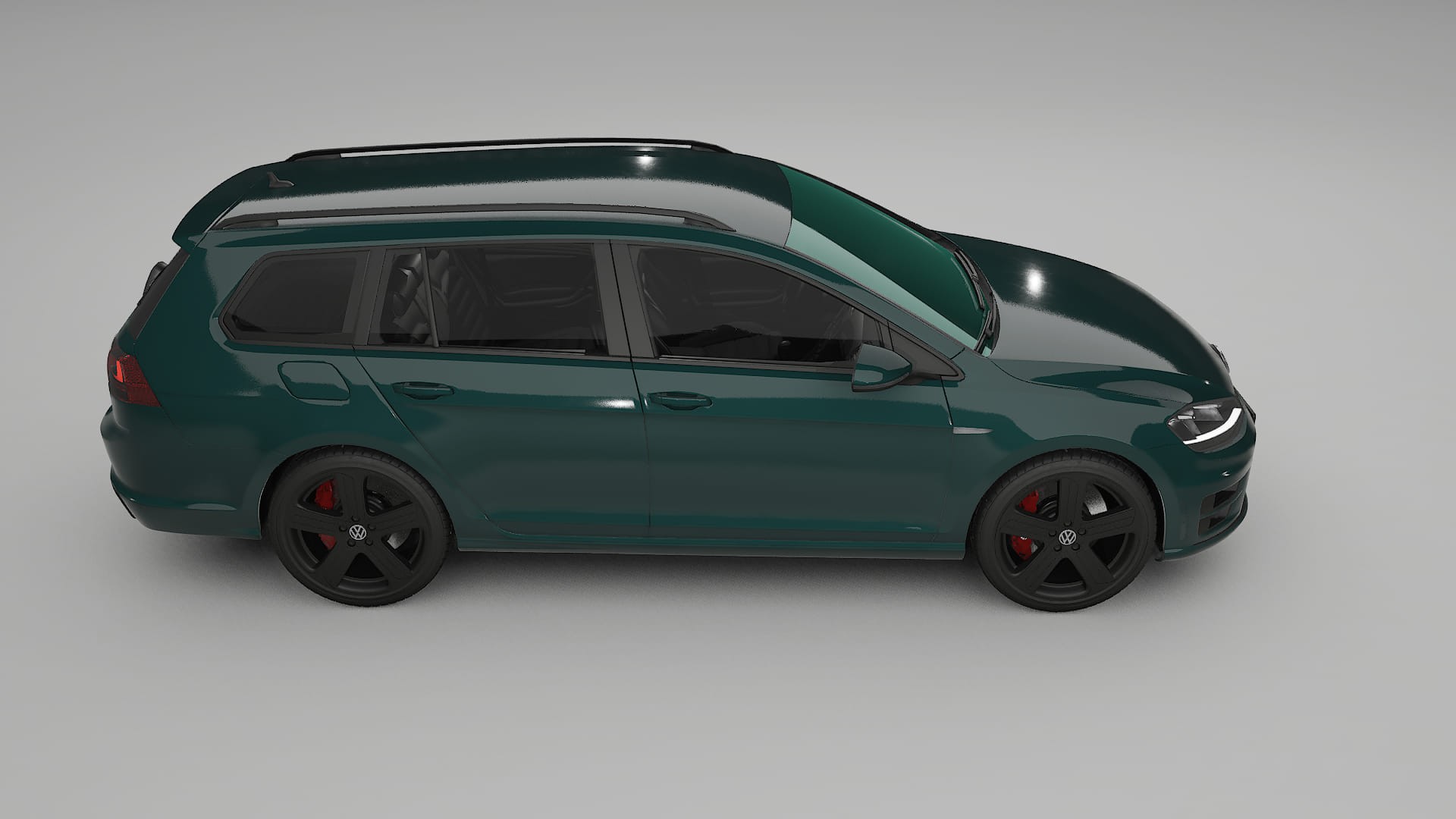 VW Golf Variant Mk7 TPU Paint Protection Film | INFERNO Color Change PPF Full Pre-Cut Kit