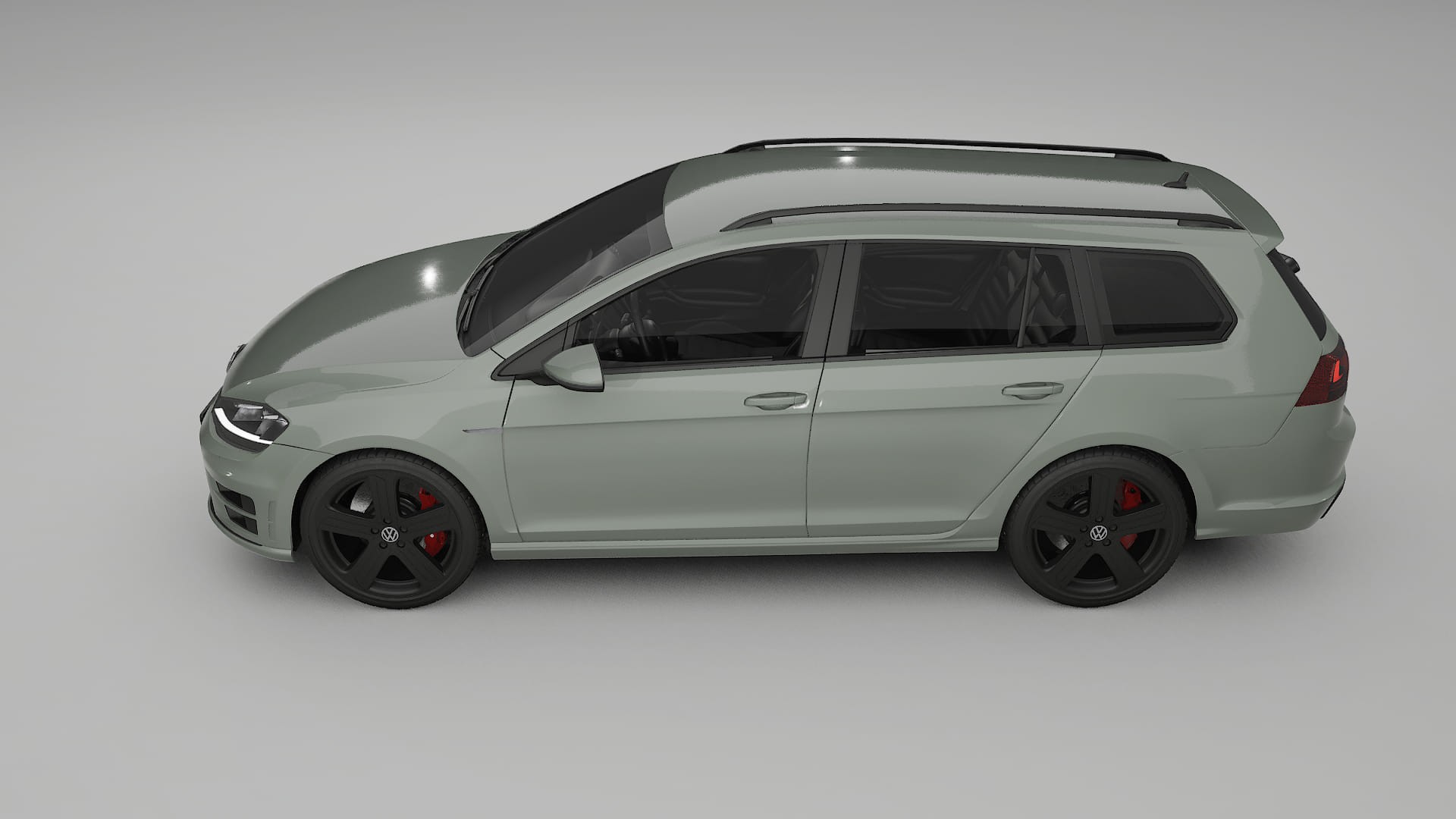 VW Golf Variant Mk7 TPU Paint Protection Film | SLATE Color Change PPF Full Pre-Cut Kit