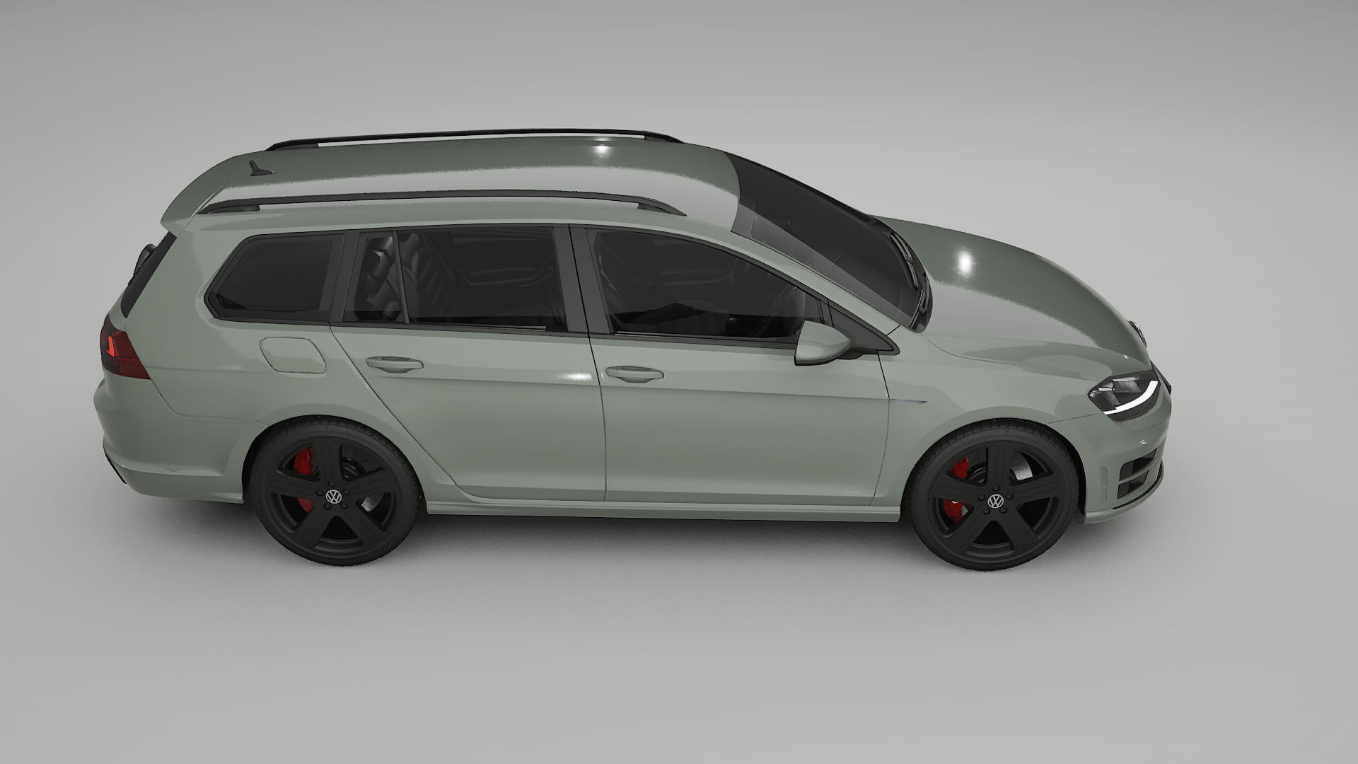 VW Golf Variant Mk7 TPU Paint Protection Film | SLATE Color Change PPF Full Pre-Cut Kit