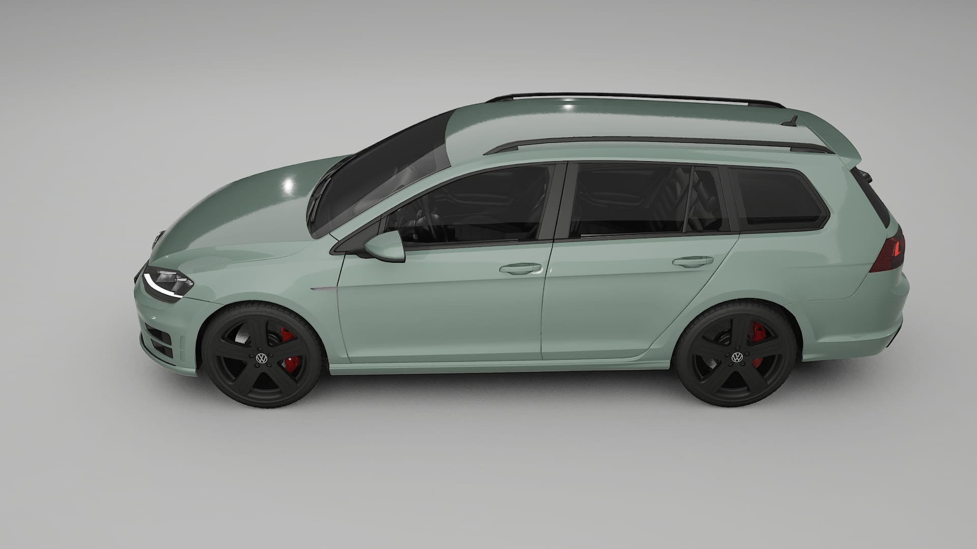 VW Golf Variant Mk7 TPU Paint Protection Film | CINDER Color Change PPF Full Pre-Cut Kit