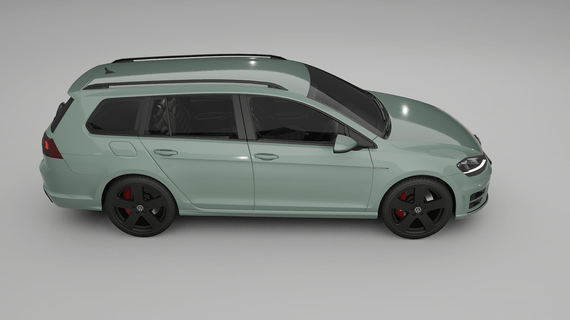 VW Golf Variant Mk7 TPU Paint Protection Film | CINDER Color Change PPF Full Pre-Cut Kit