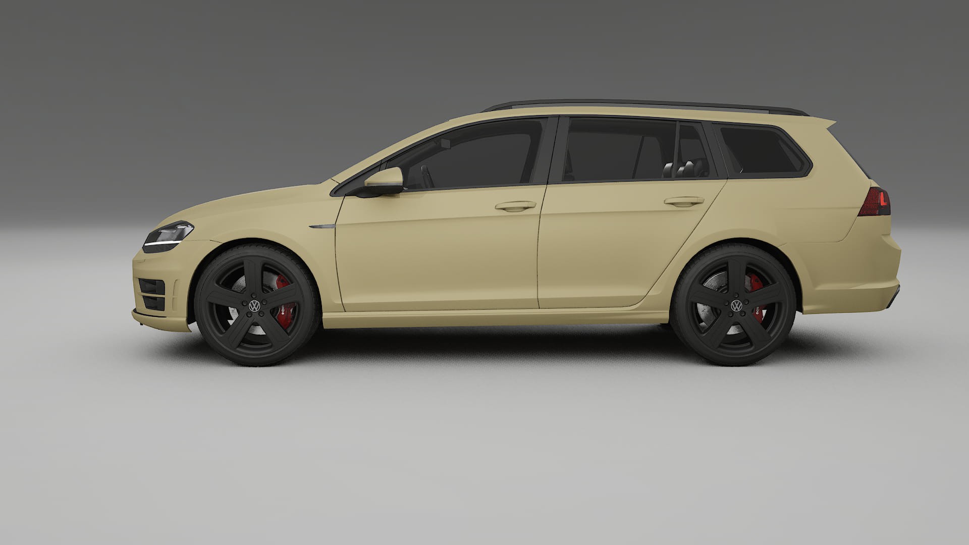 VW Golf Variant Mk7 TPU Paint Protection Film | SAND Color Change PPF Full Pre-Cut Kit