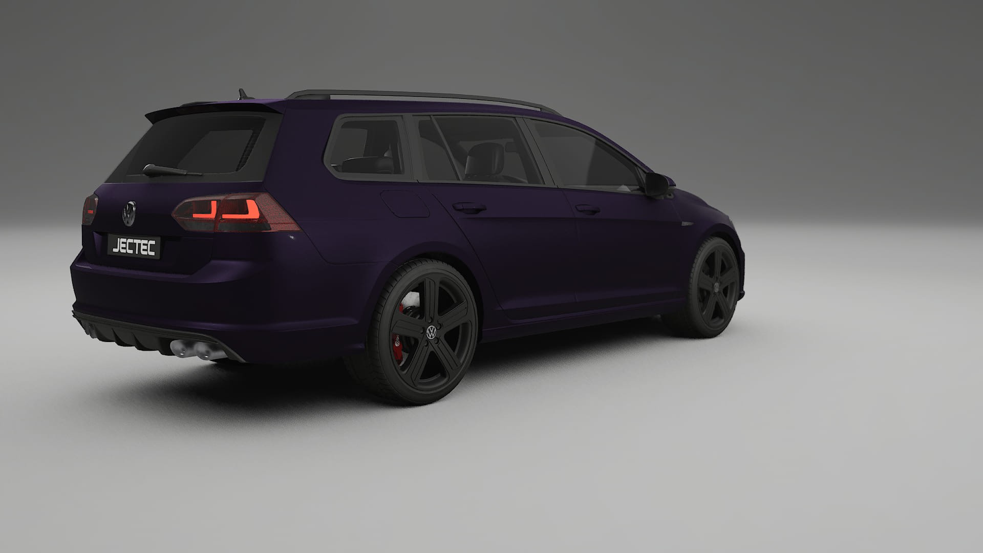 VW Golf Variant Mk7 TPU Paint Protection Film | VIOLET Color Change PPF Full Pre-Cut Kit
