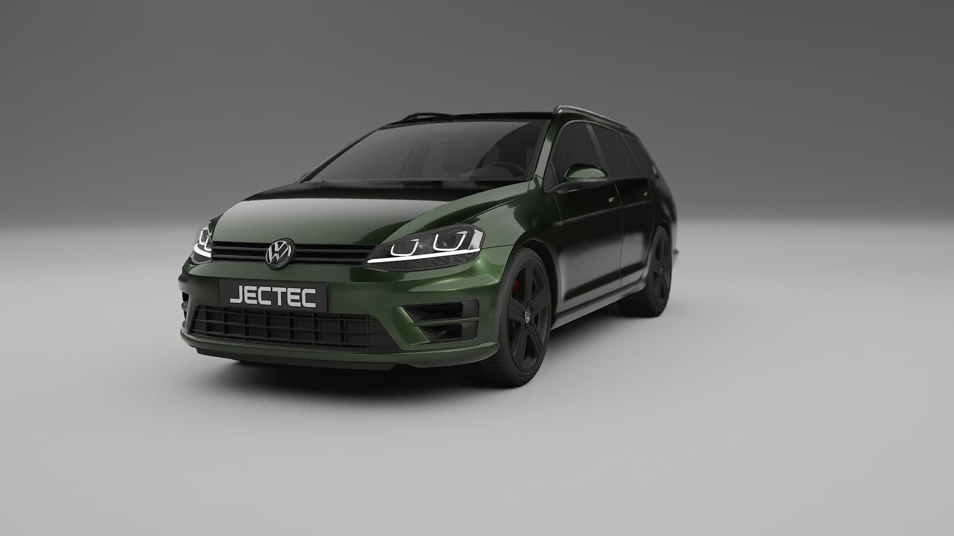 VW Golf Variant Mk7 TPU Paint Protection Film | LAGOON Color Change PPF Full Pre-Cut Kit