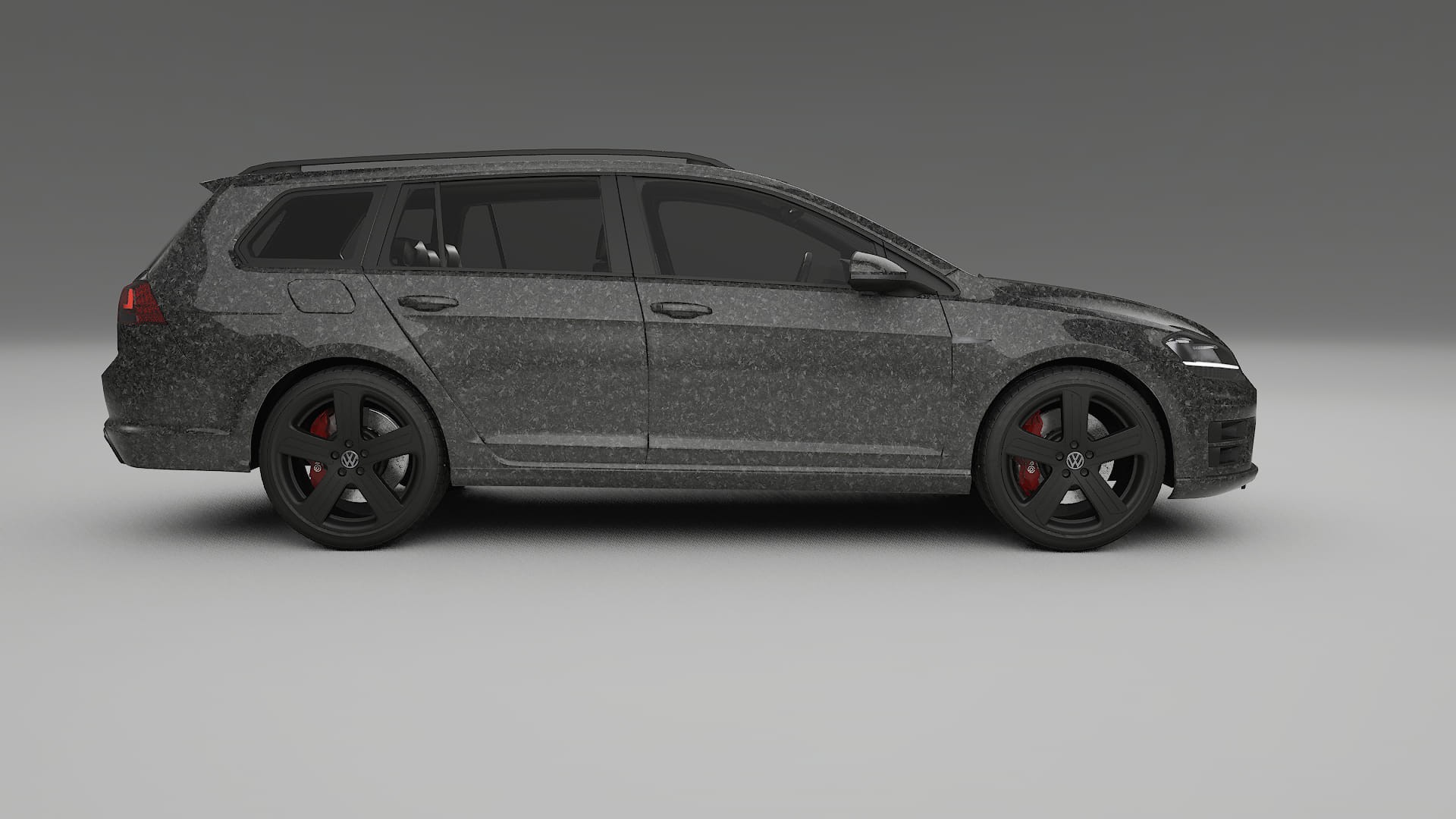 VW Golf Variant Mk7 TPU Paint Protection Film | FORGED S Color Change PPF Full Pre-Cut Kit