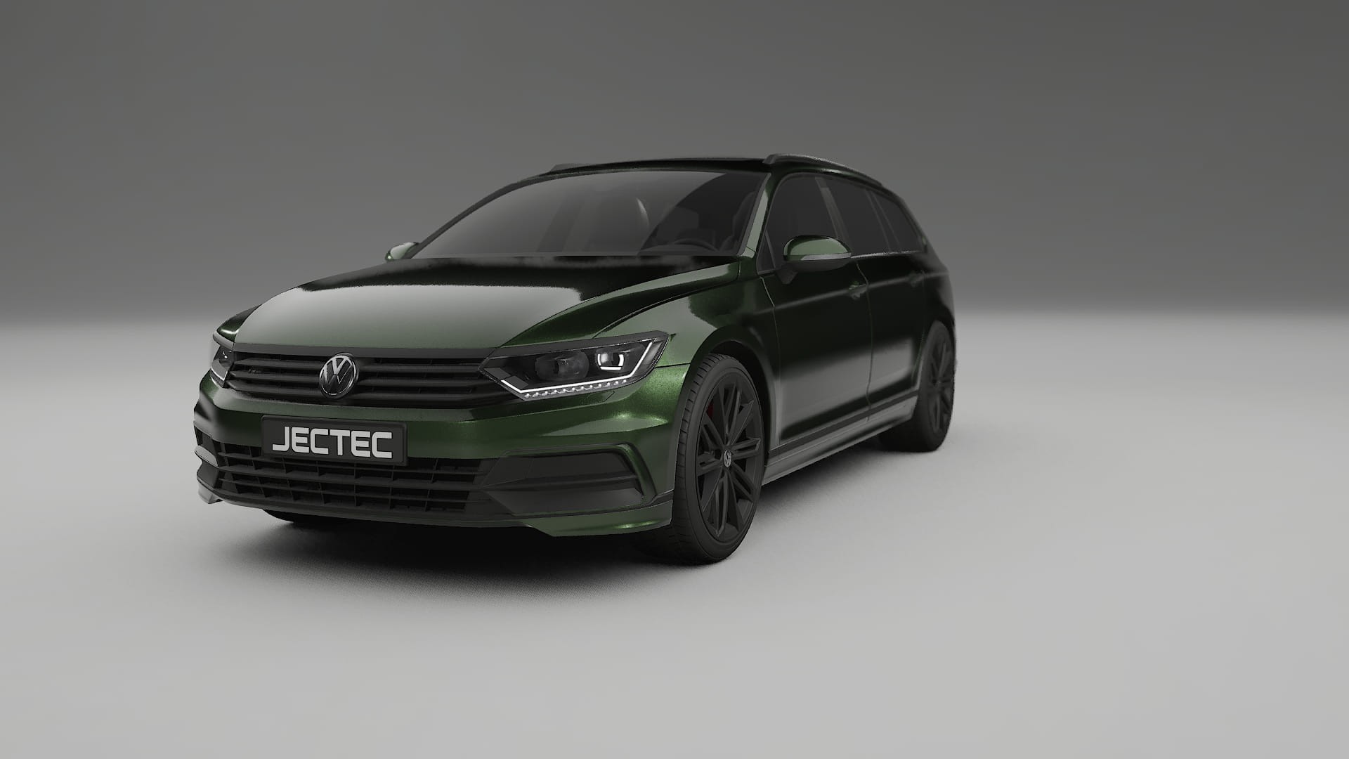 VW Passat Variant-R B8 TPU Paint Protection Film | LAGOON Color Change PPF Full Pre-Cut Kit