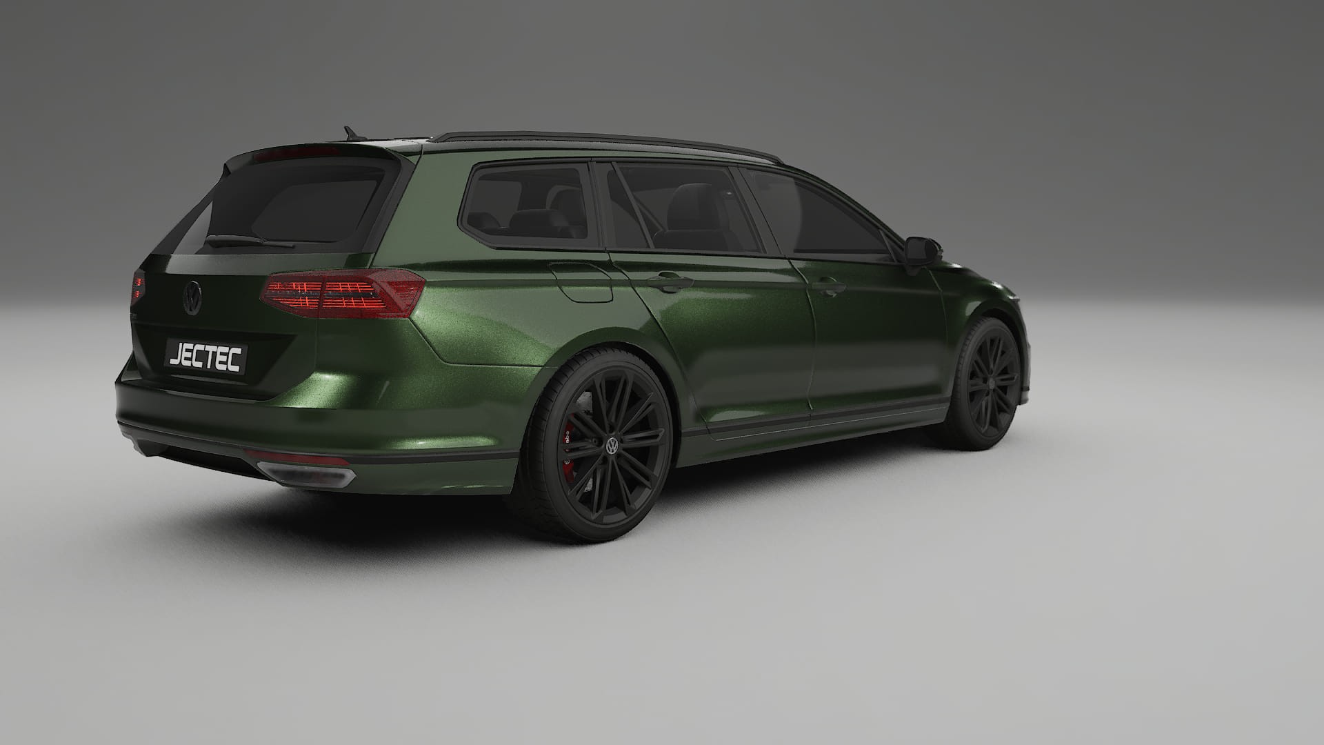 VW Passat Variant-R B8 TPU Paint Protection Film | LAGOON Color Change PPF Full Pre-Cut Kit