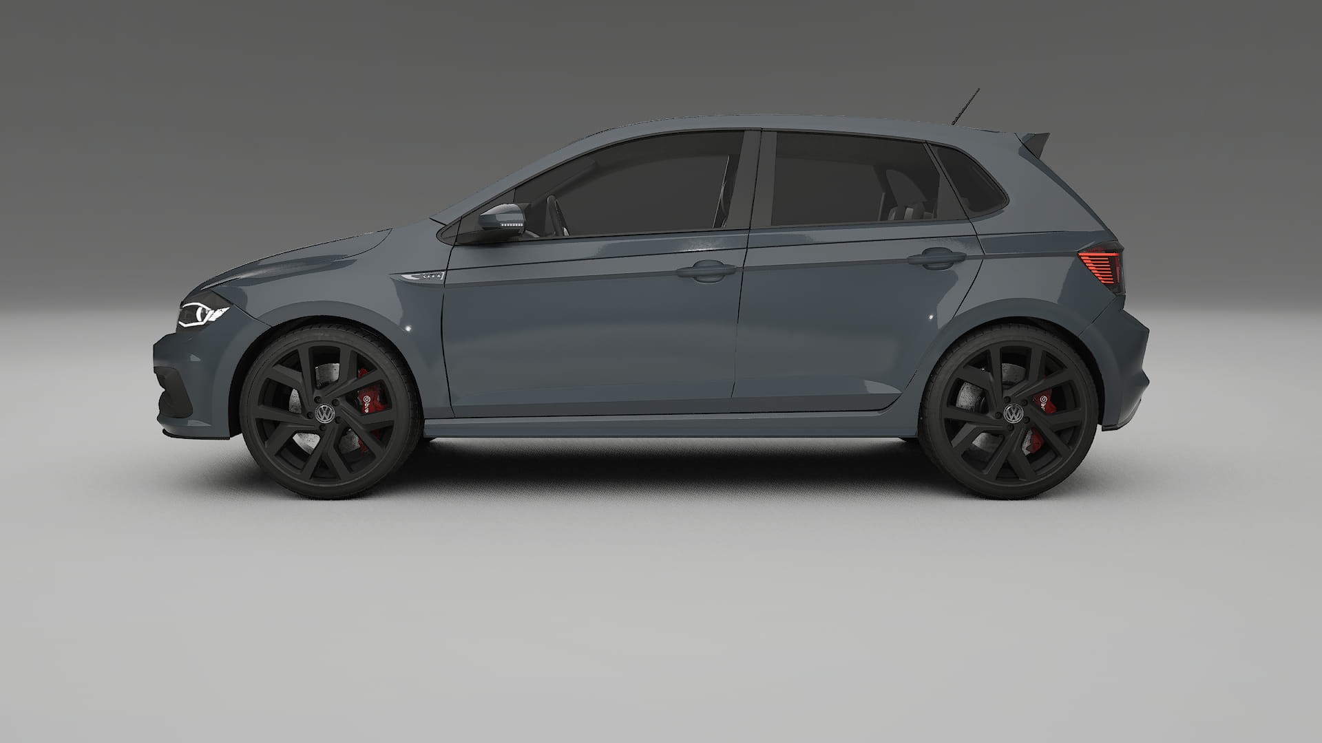 VW Polo GTI VI TPU Paint Protection Film | GRANITE Color Change PPF Full Pre-Cut Kit