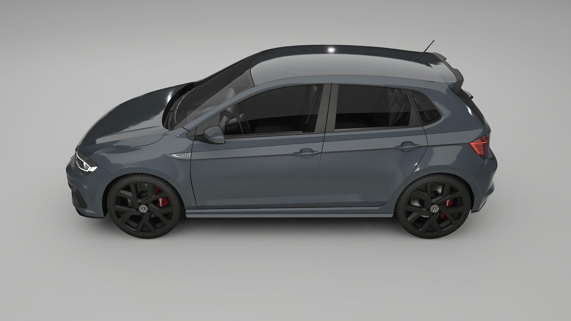 VW Polo GTI VI TPU Paint Protection Film | GRANITE Color Change PPF Full Pre-Cut Kit