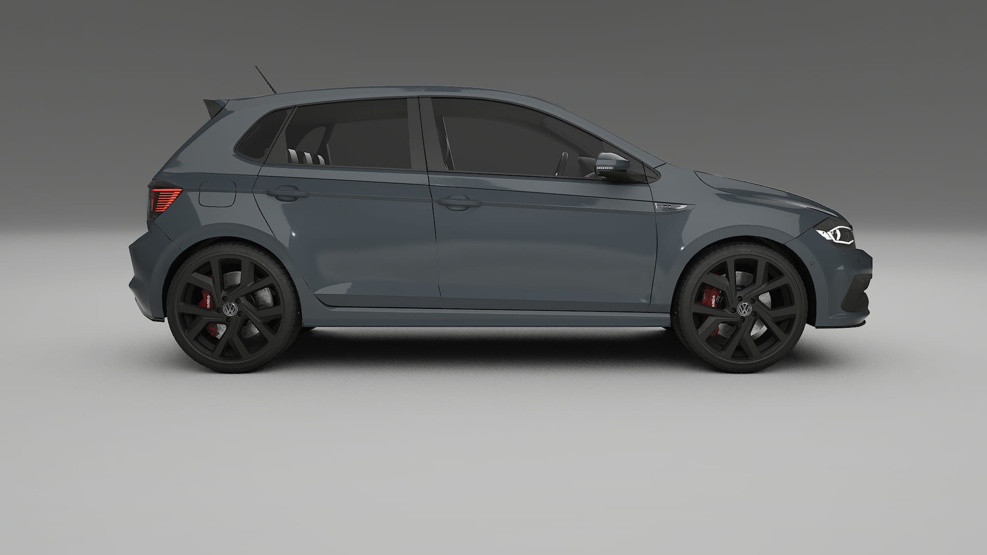 VW Polo GTI VI TPU Paint Protection Film | GRANITE Color Change PPF Full Pre-Cut Kit