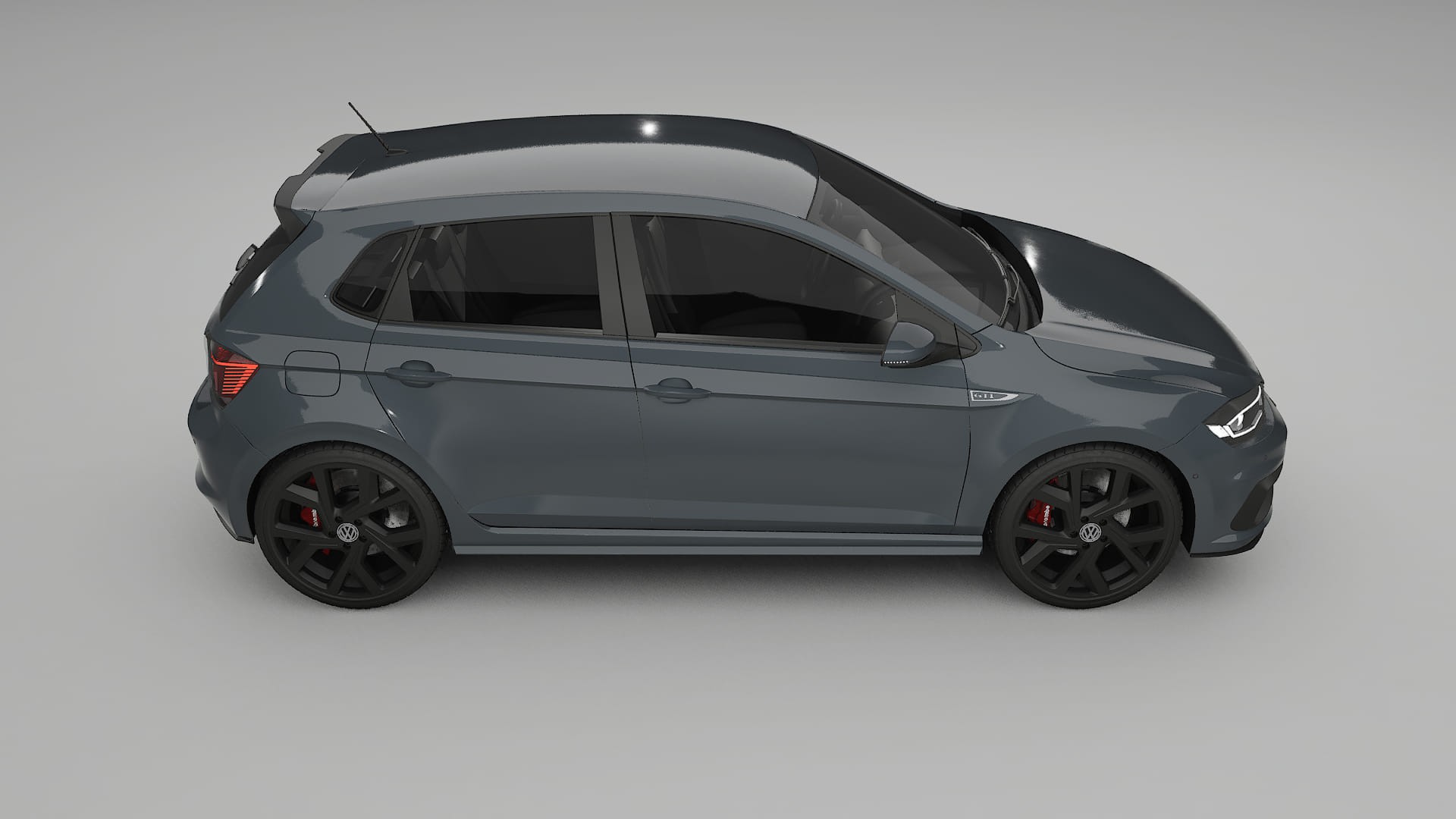 VW Polo GTI VI TPU Paint Protection Film | GRANITE Color Change PPF Full Pre-Cut Kit