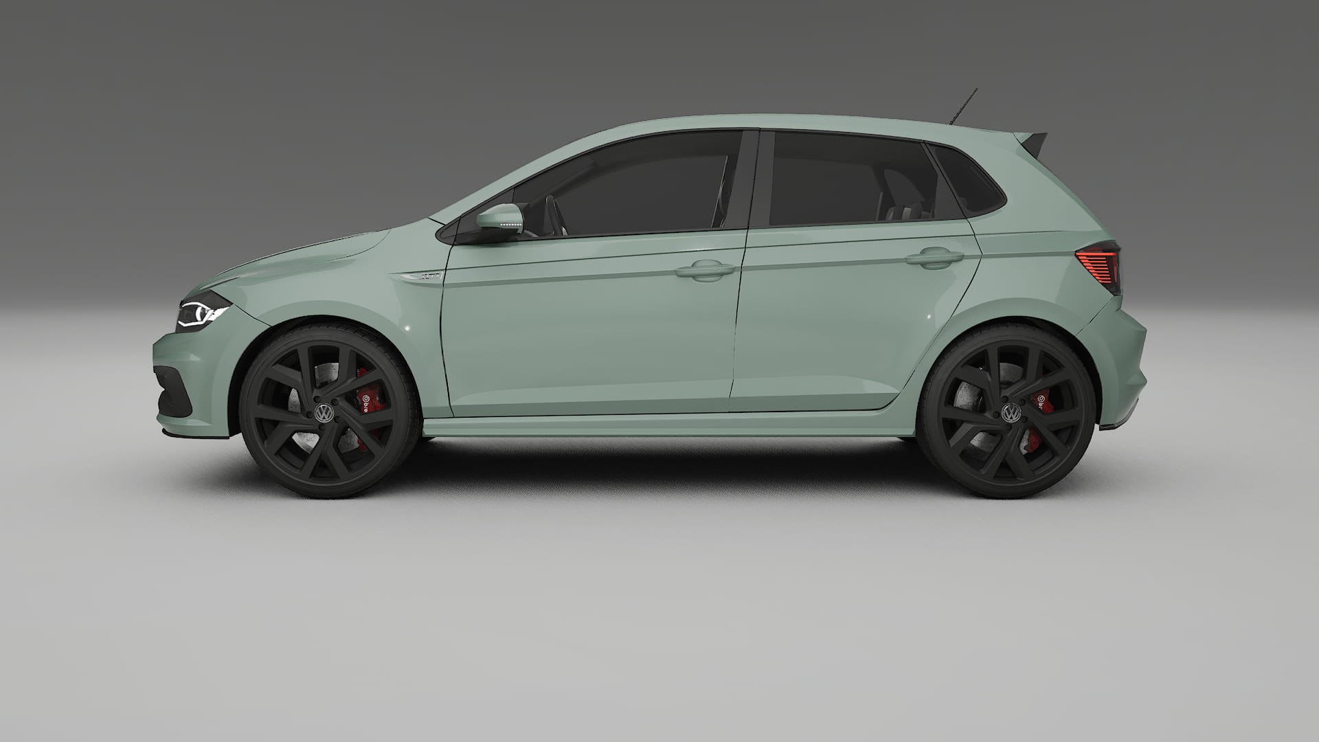 VW Polo GTI VI TPU Paint Protection Film | CINDER Color Change PPF Full Pre-Cut Kit