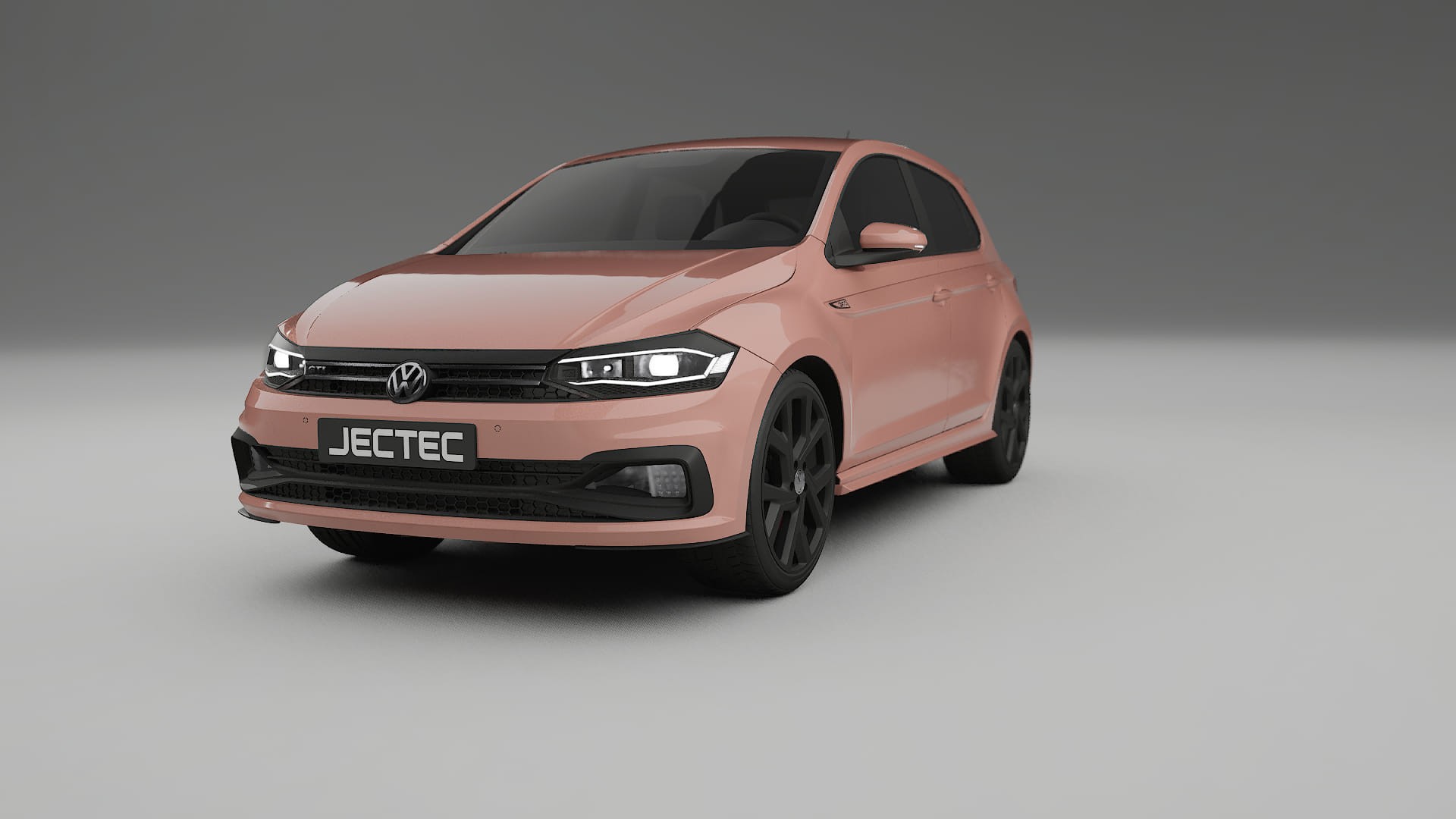 VW Polo GTI VI TPU Paint Protection Film | BLUSH Color Change PPF Full Pre-Cut Kit