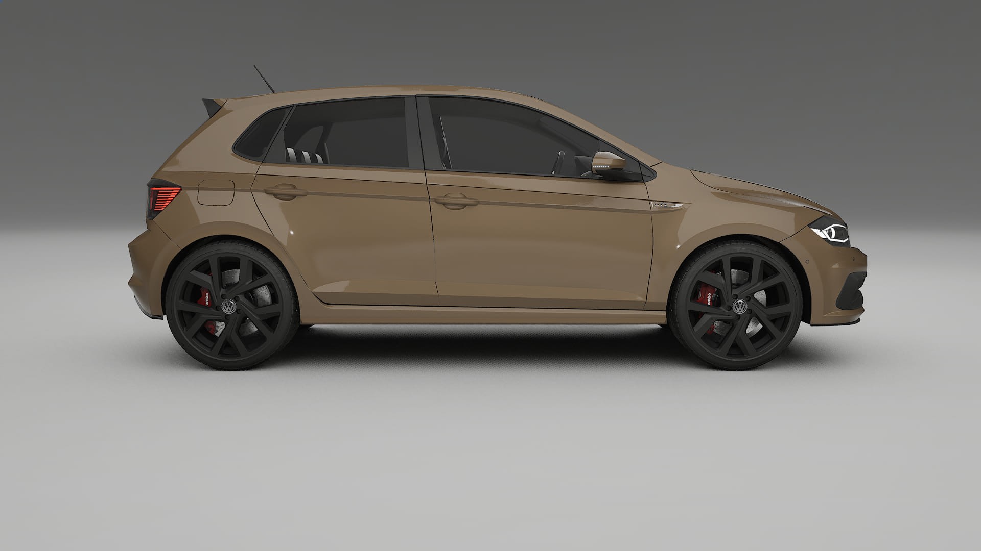 VW Polo GTI VI TPU Paint Protection Film | SAHARA Color Change PPF Full Pre-Cut Kit