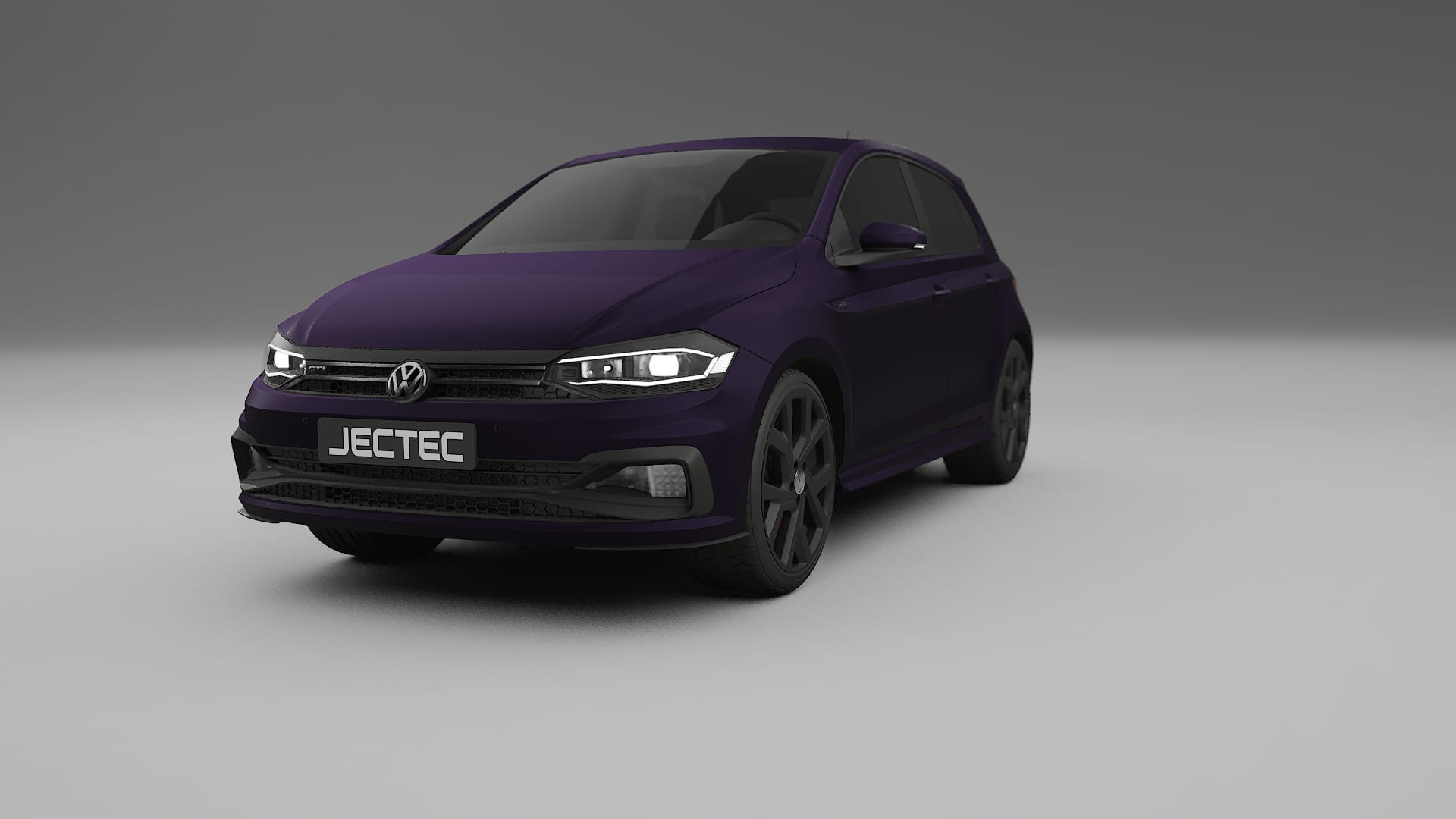 VW Polo GTI VI TPU Paint Protection Film | VIOLET Color Change PPF Full Pre-Cut Kit
