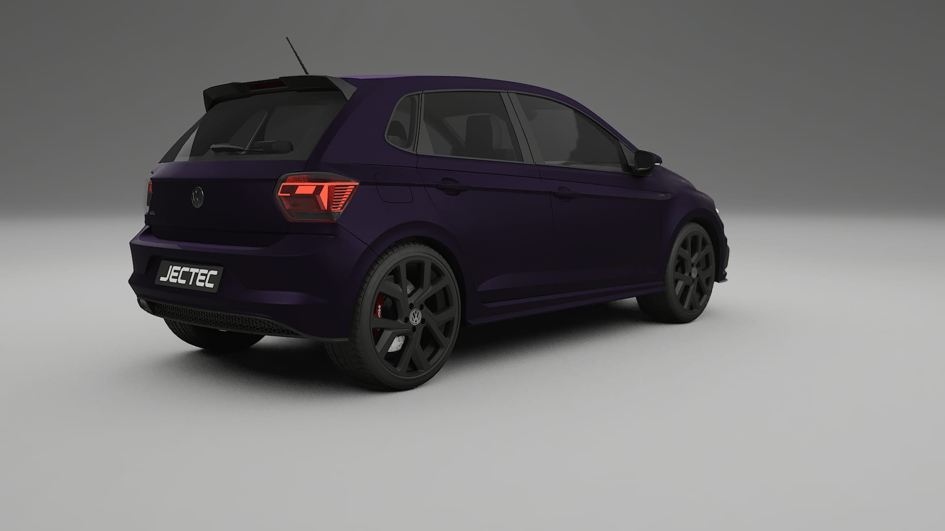 VW Polo GTI VI TPU Paint Protection Film | VIOLET Color Change PPF Full Pre-Cut Kit