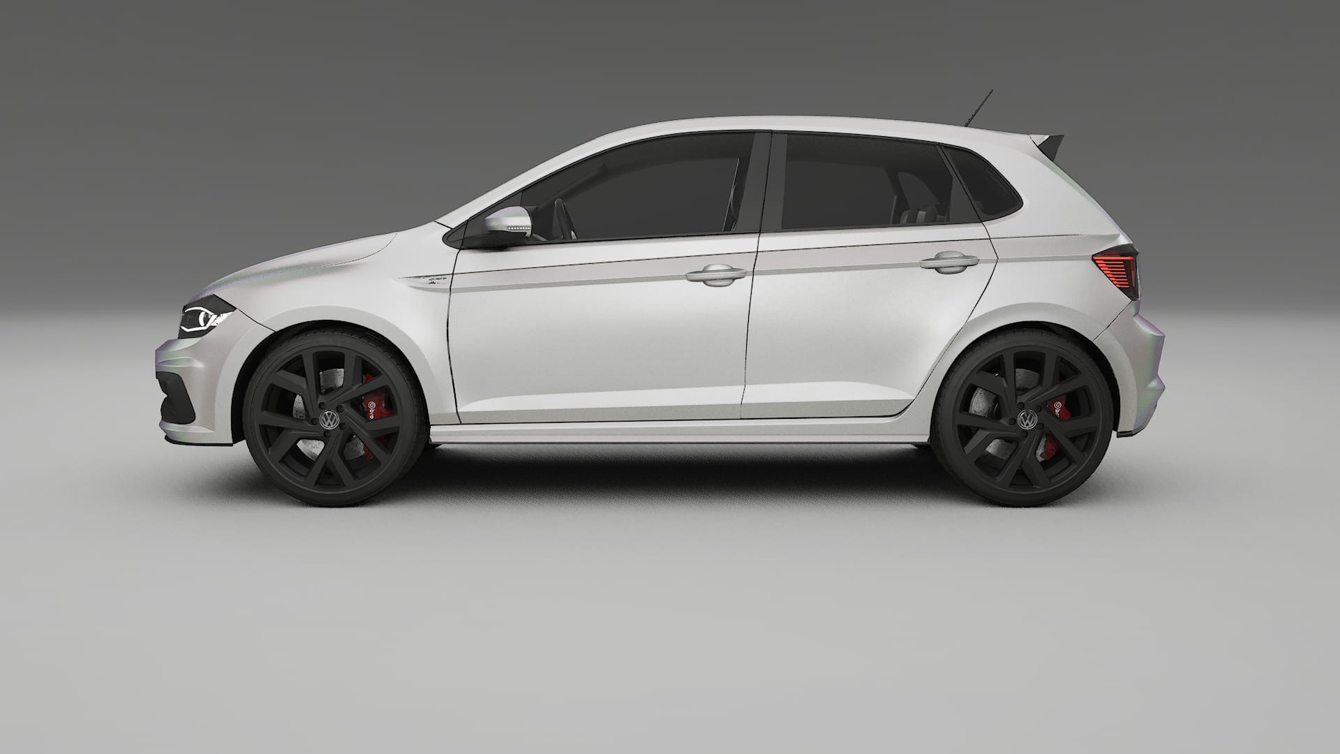 VW Polo GTI VI TPU Paint Protection Film | NEBULA Color Change PPF Full Pre-Cut Kit
