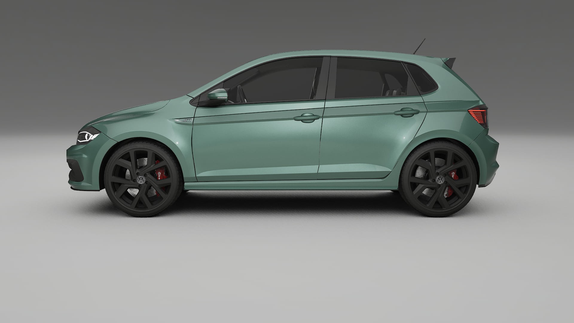 VW Polo GTI VI TPU Paint Protection Film | EVERGREEN Color Change PPF Full Pre-Cut Kit
