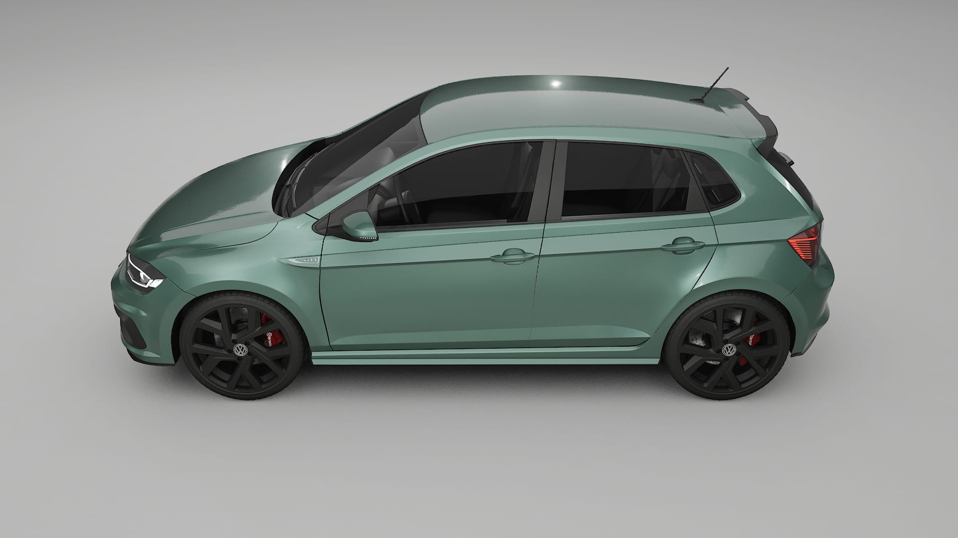 VW Polo GTI VI TPU Paint Protection Film | EVERGREEN Color Change PPF Full Pre-Cut Kit