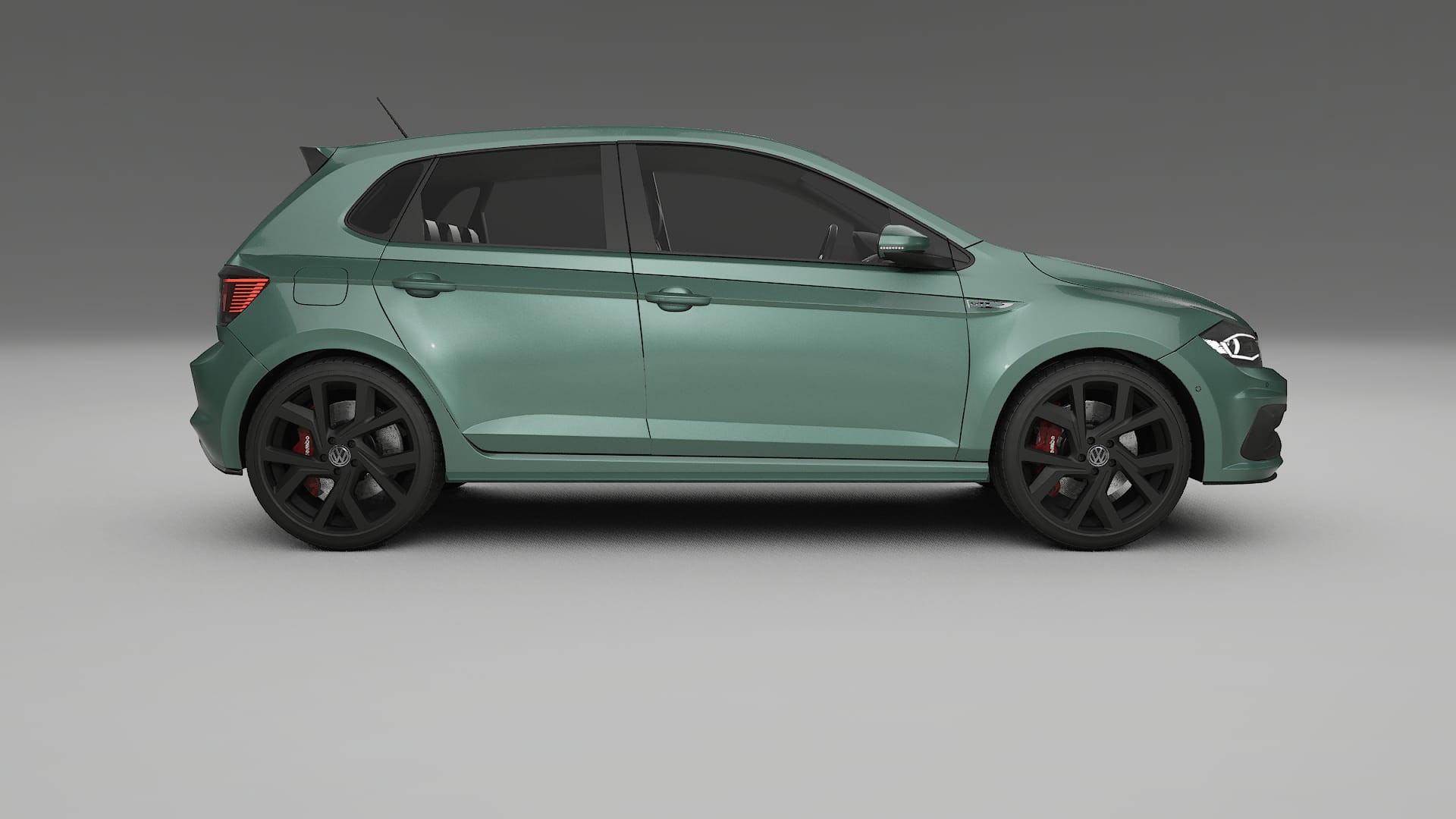 VW Polo GTI VI TPU Paint Protection Film | EVERGREEN Color Change PPF Full Pre-Cut Kit