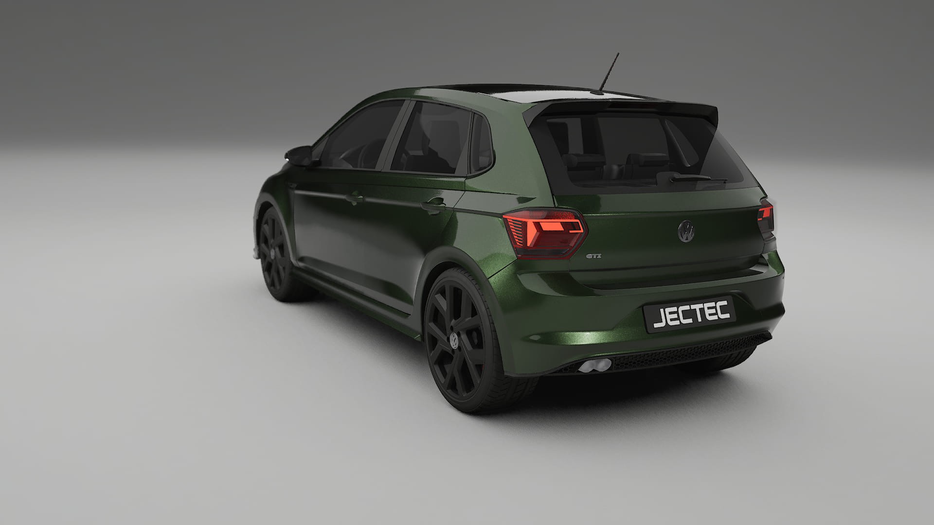 VW Polo GTI VI TPU Paint Protection Film | LAGOON Color Change PPF Full Pre-Cut Kit