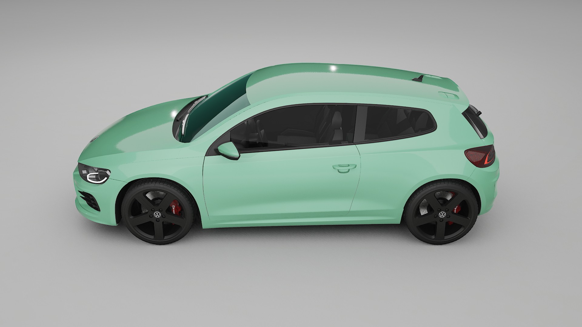 VW Scirocco R III TPU Paint Protection Film | DUSTY Color Change PPF Full Pre-Cut Kit