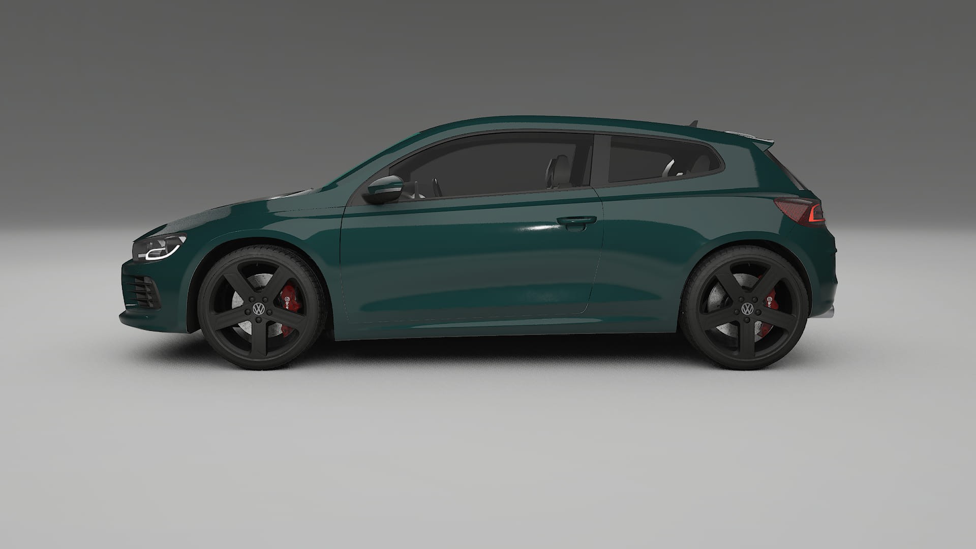 VW Scirocco R III TPU Paint Protection Film | INFERNO Color Change PPF Full Pre-Cut Kit
