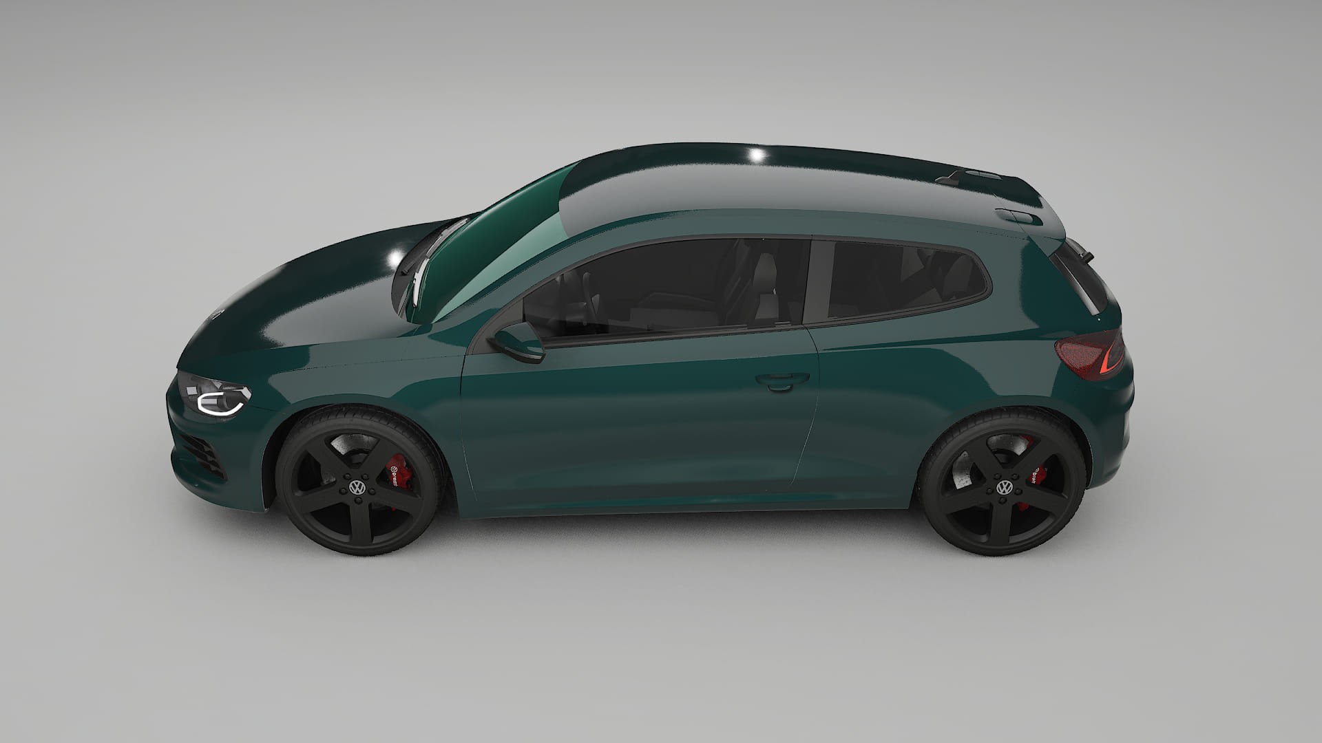VW Scirocco R III TPU Paint Protection Film | INFERNO Color Change PPF Full Pre-Cut Kit