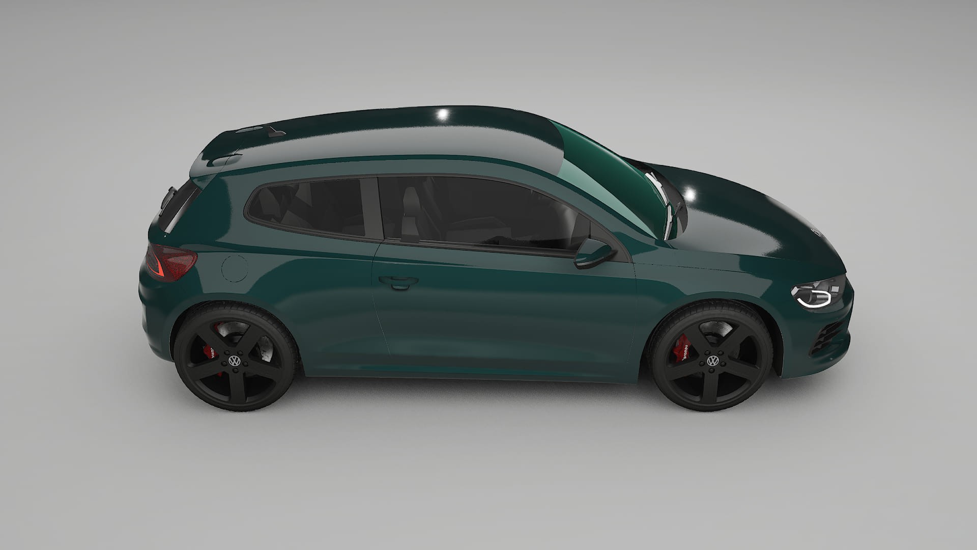 VW Scirocco R III TPU Paint Protection Film | INFERNO Color Change PPF Full Pre-Cut Kit