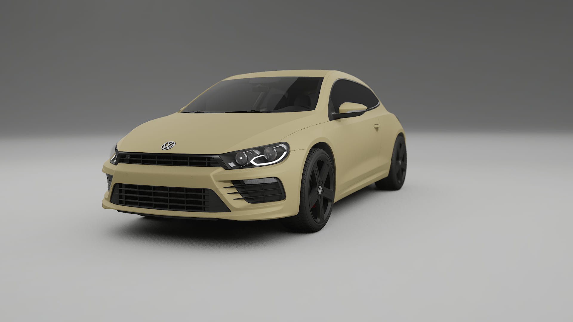 VW Scirocco R III TPU Paint Protection Film | SAND Color Change PPF Full Pre-Cut Kit