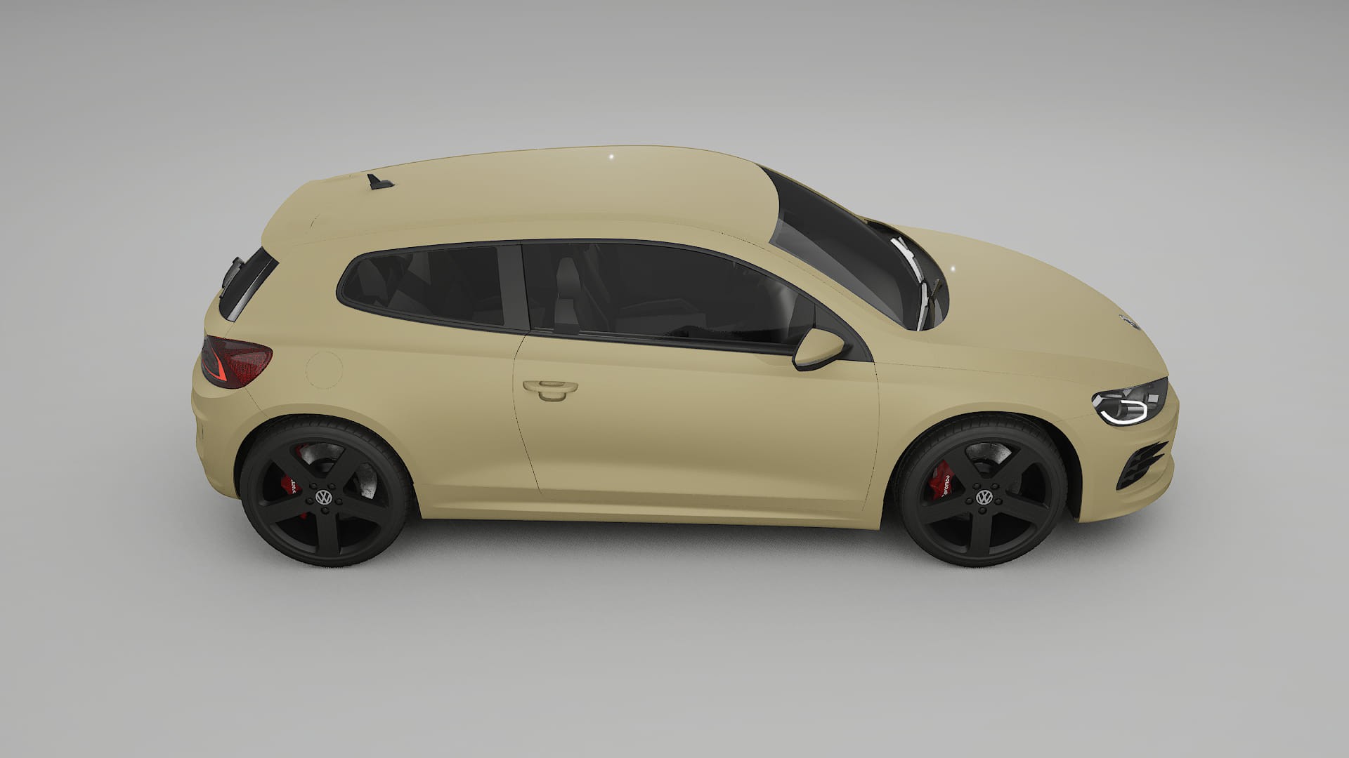 VW Scirocco R III TPU Paint Protection Film | SAND Color Change PPF Full Pre-Cut Kit