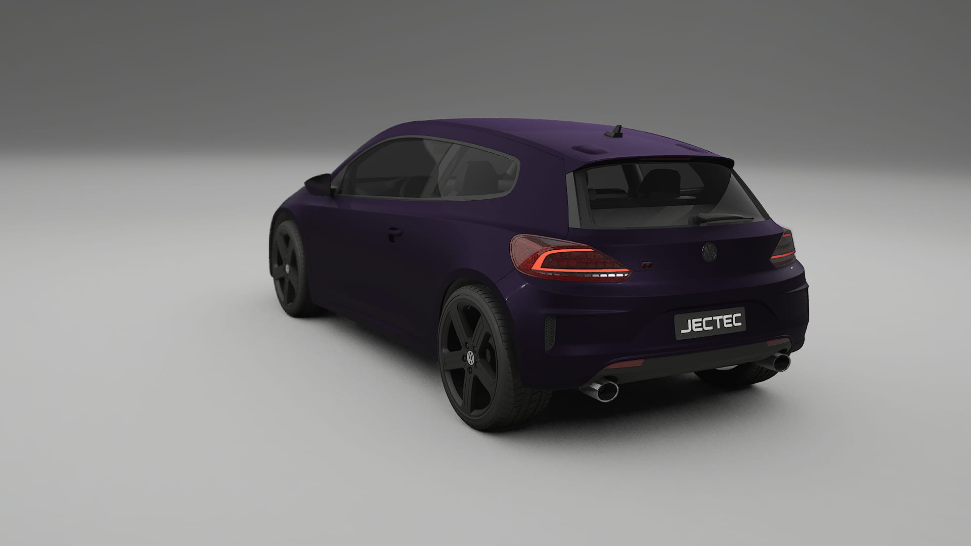 VW Scirocco R III TPU Paint Protection Film | VIOLET Color Change PPF Full Pre-Cut Kit