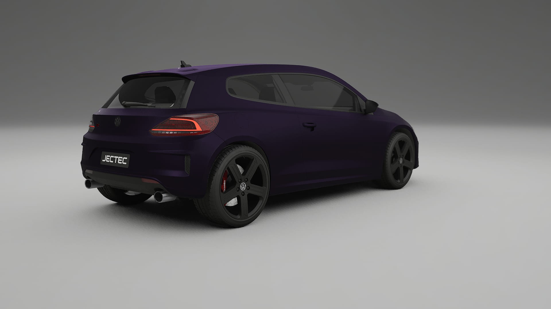 VW Scirocco R III TPU Paint Protection Film | VIOLET Color Change PPF Full Pre-Cut Kit