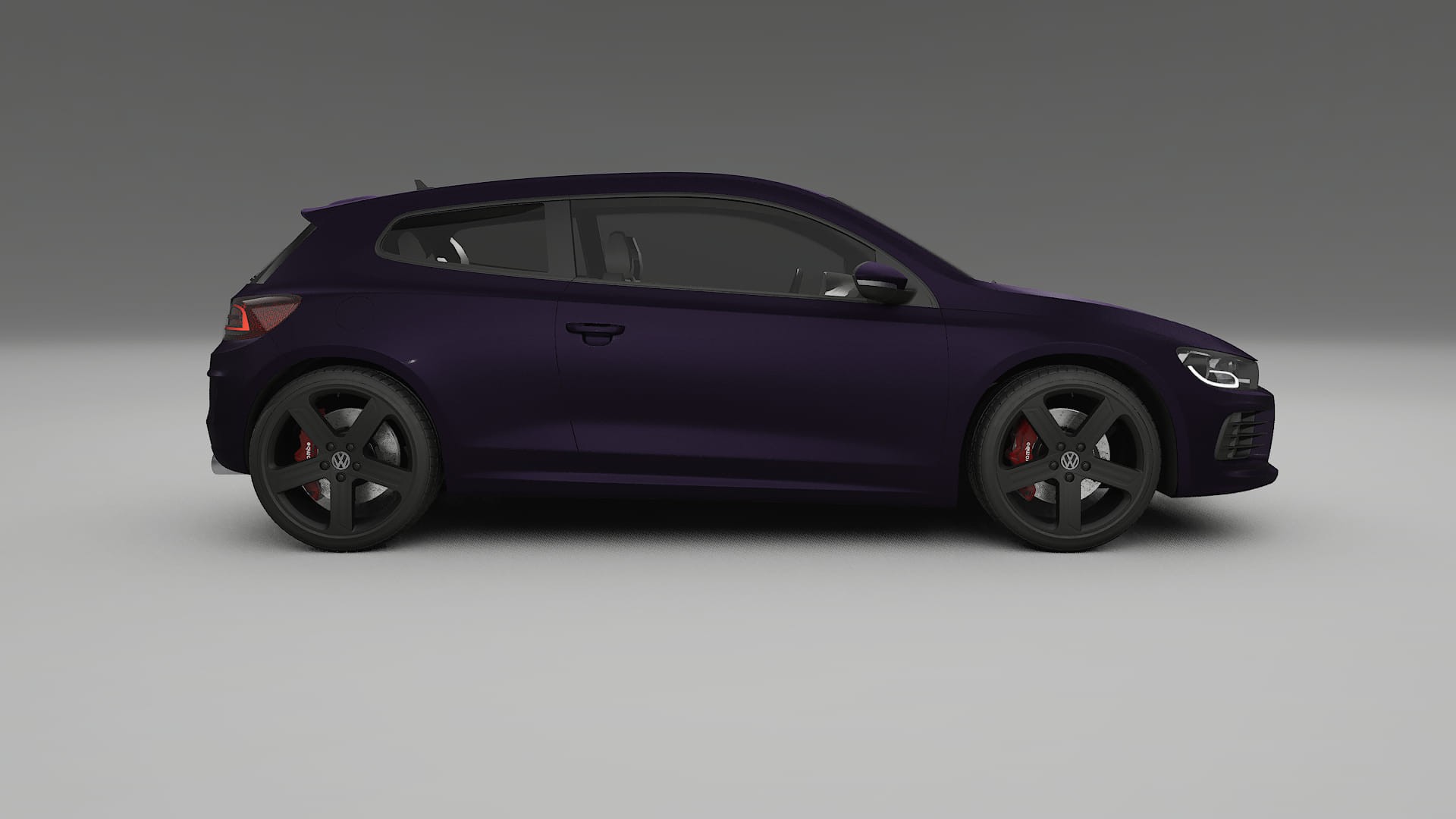 VW Scirocco R III TPU Paint Protection Film | VIOLET Color Change PPF Full Pre-Cut Kit