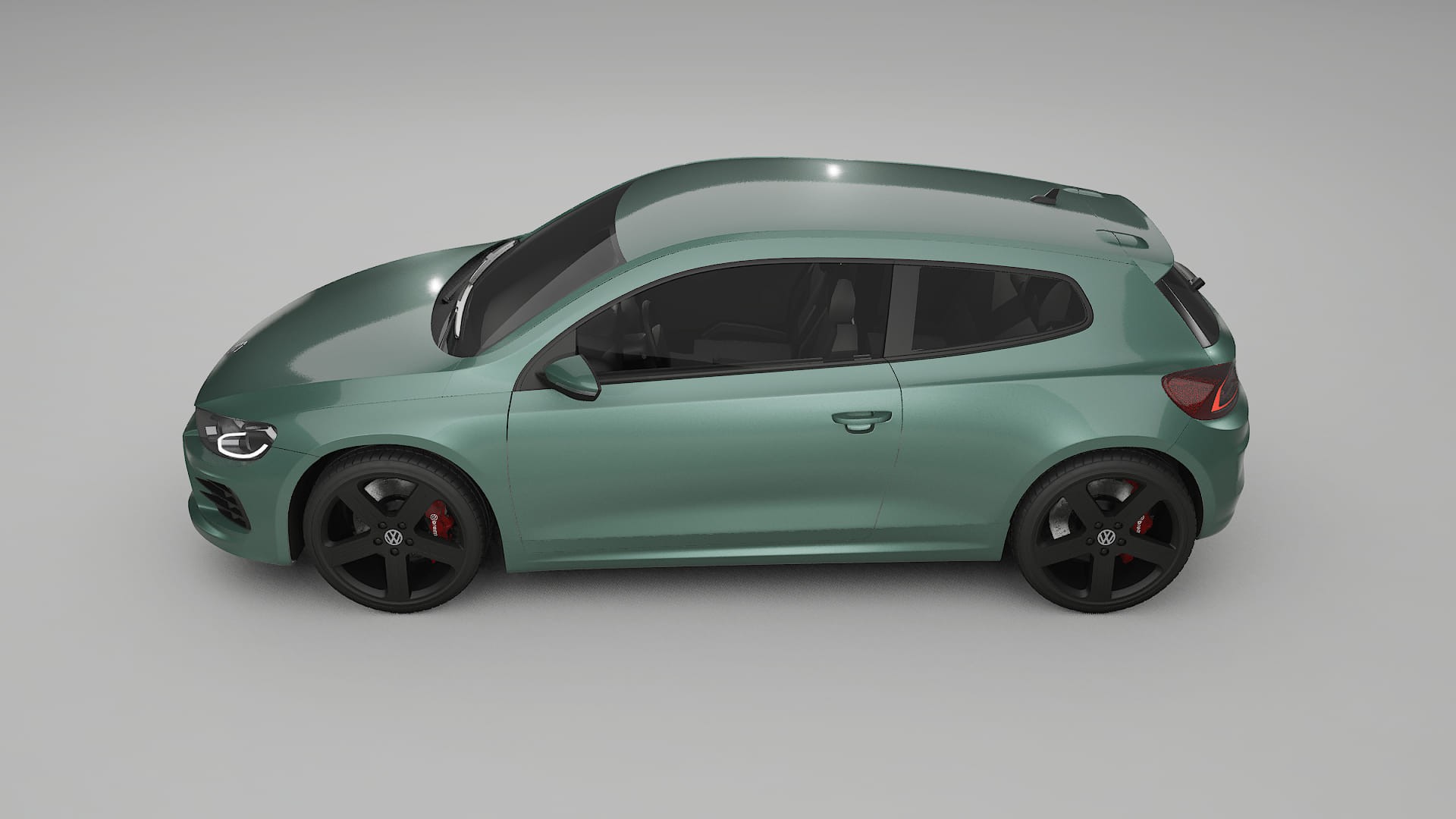 VW Scirocco R III TPU Paint Protection Film | EVERGREEN Color Change PPF Full Pre-Cut Kit