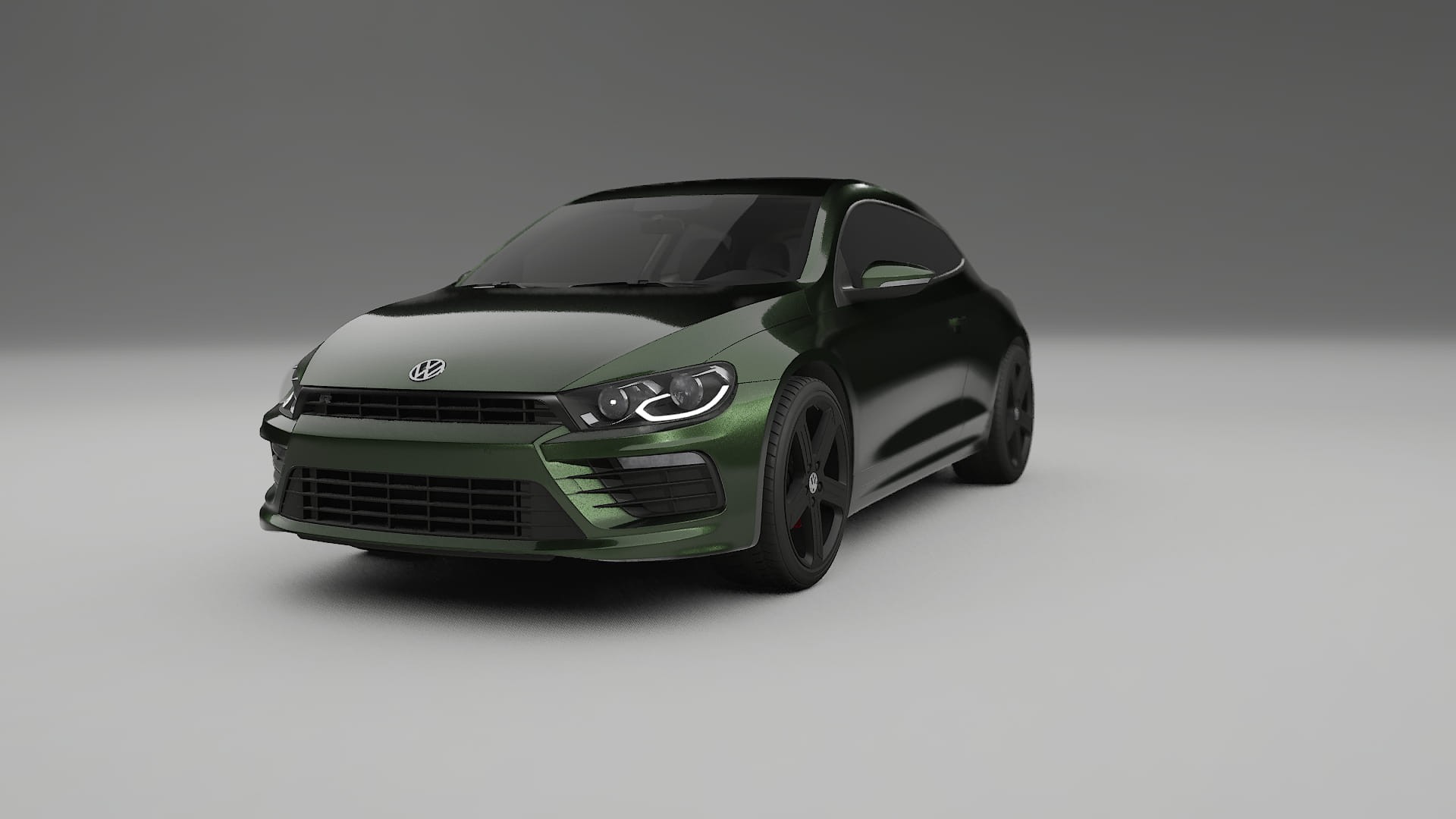 VW Scirocco R III TPU Paint Protection Film | LAGOON Color Change PPF Full Pre-Cut Kit