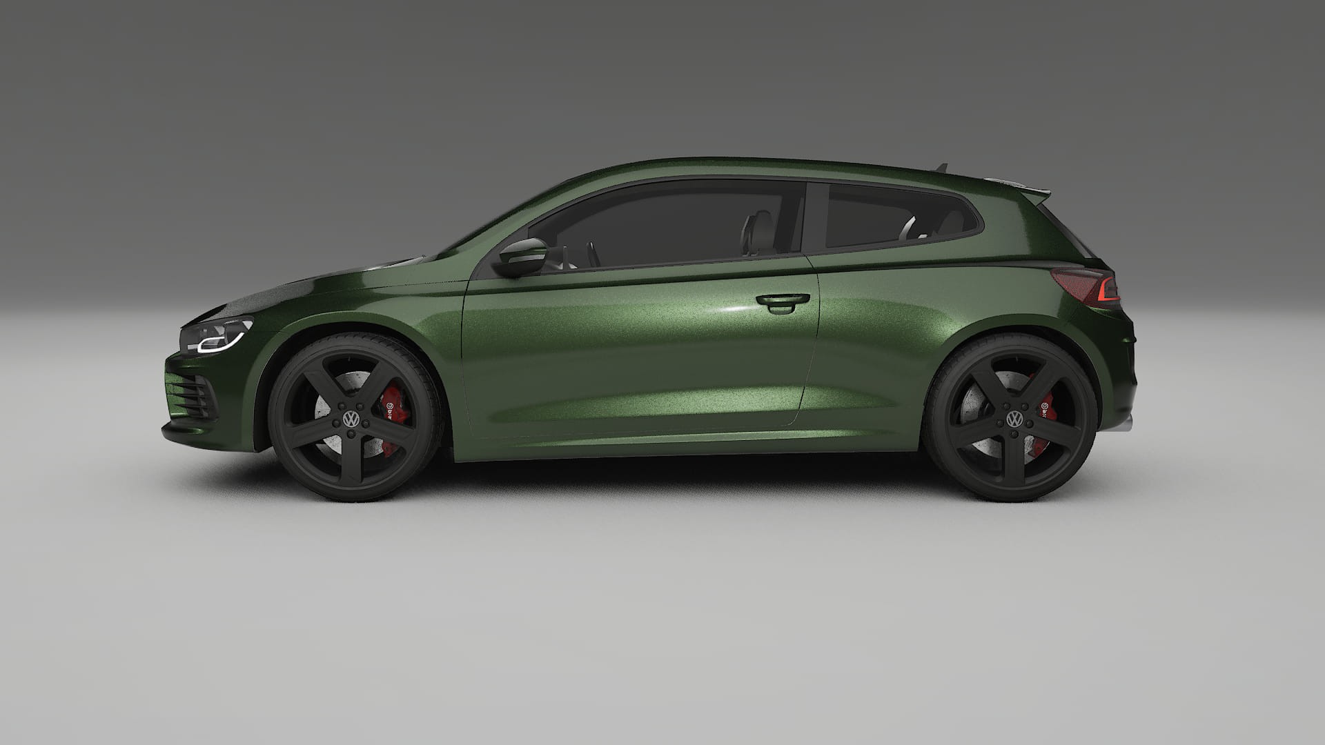 VW Scirocco R III TPU Paint Protection Film | LAGOON Color Change PPF Full Pre-Cut Kit