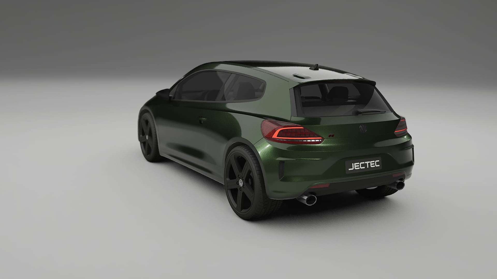 VW Scirocco R III TPU Paint Protection Film | LAGOON Color Change PPF Full Pre-Cut Kit