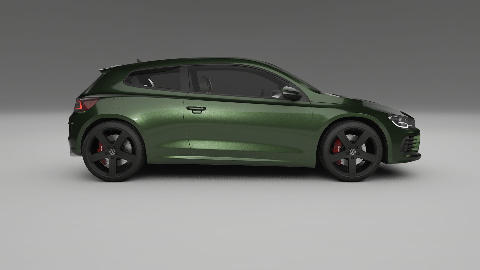 VW Scirocco R III TPU Paint Protection Film | LAGOON Color Change PPF Full Pre-Cut Kit
