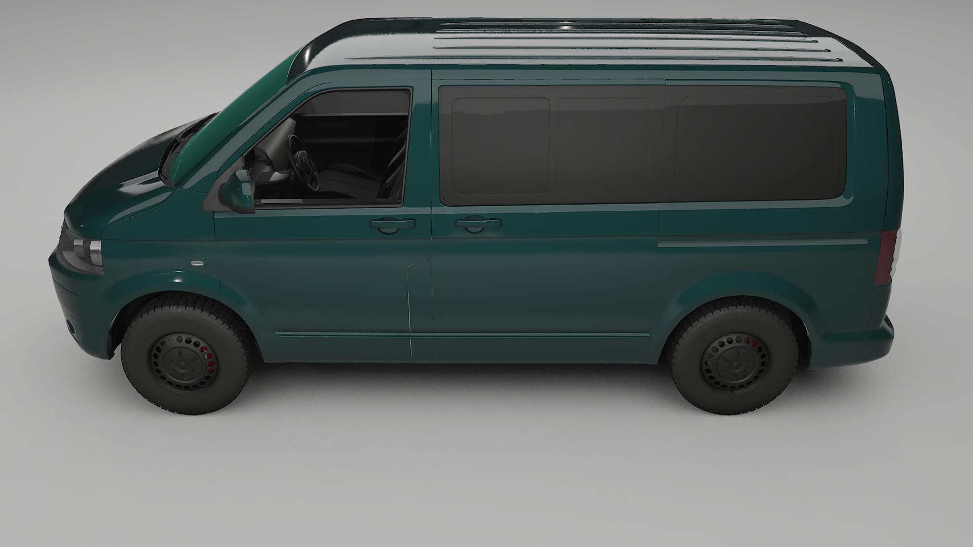 VW Transporter T5 Caravelle TPU Paint Protection Film | INFERNO Color Change PPF Full Pre-Cut Kit