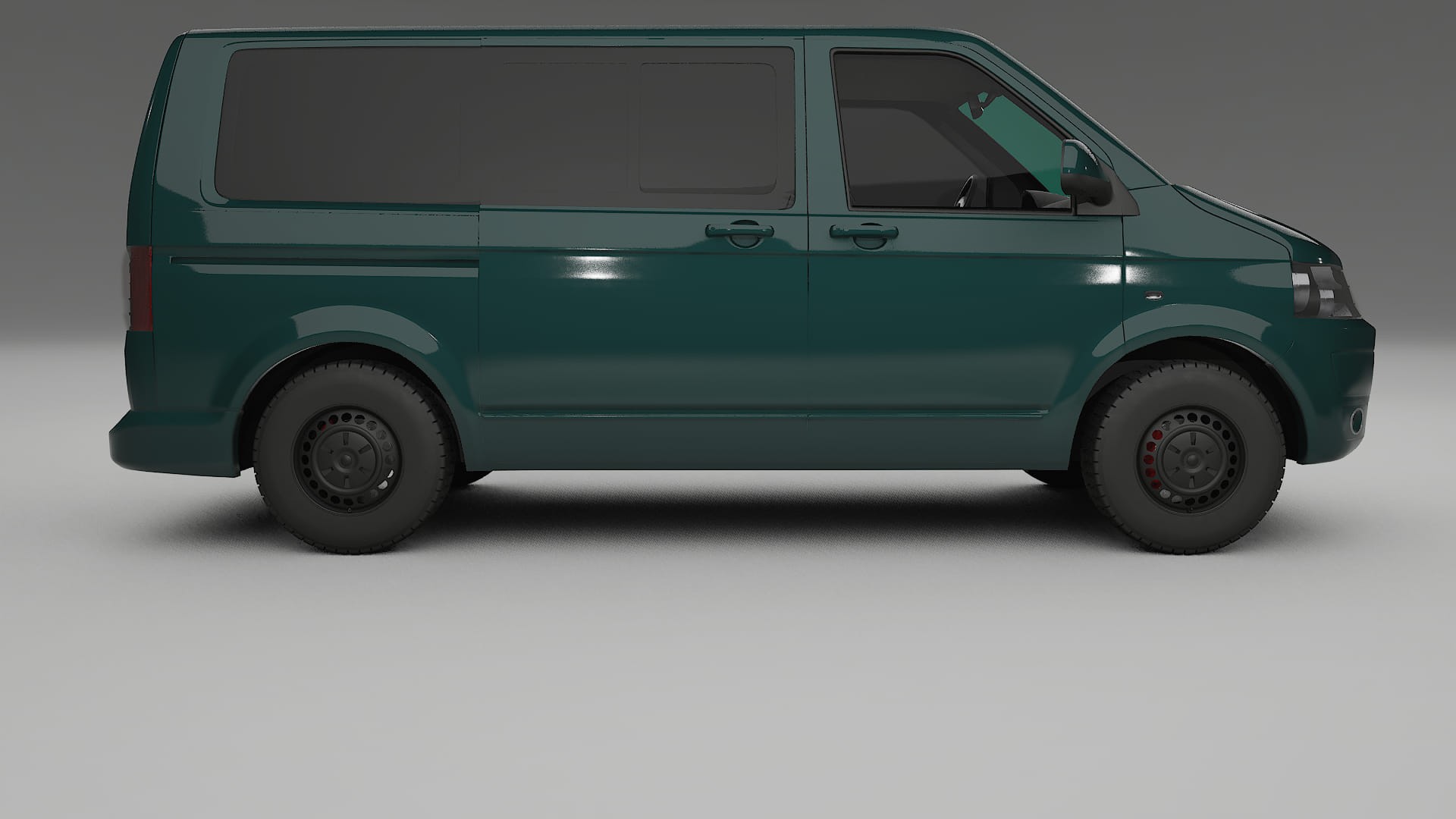 VW Transporter T5 Caravelle TPU Paint Protection Film | INFERNO Color Change PPF Full Pre-Cut Kit
