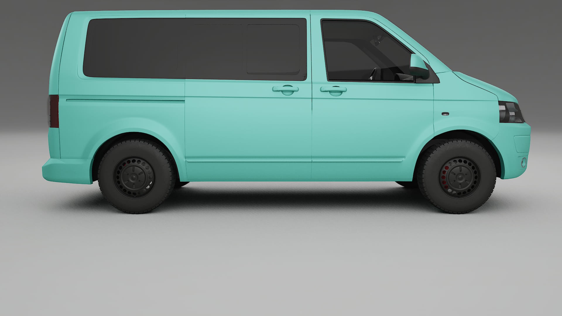 VW Transporter T5 Caravelle TPU Paint Protection Film | FROST Color Change PPF Full Pre-Cut Kit